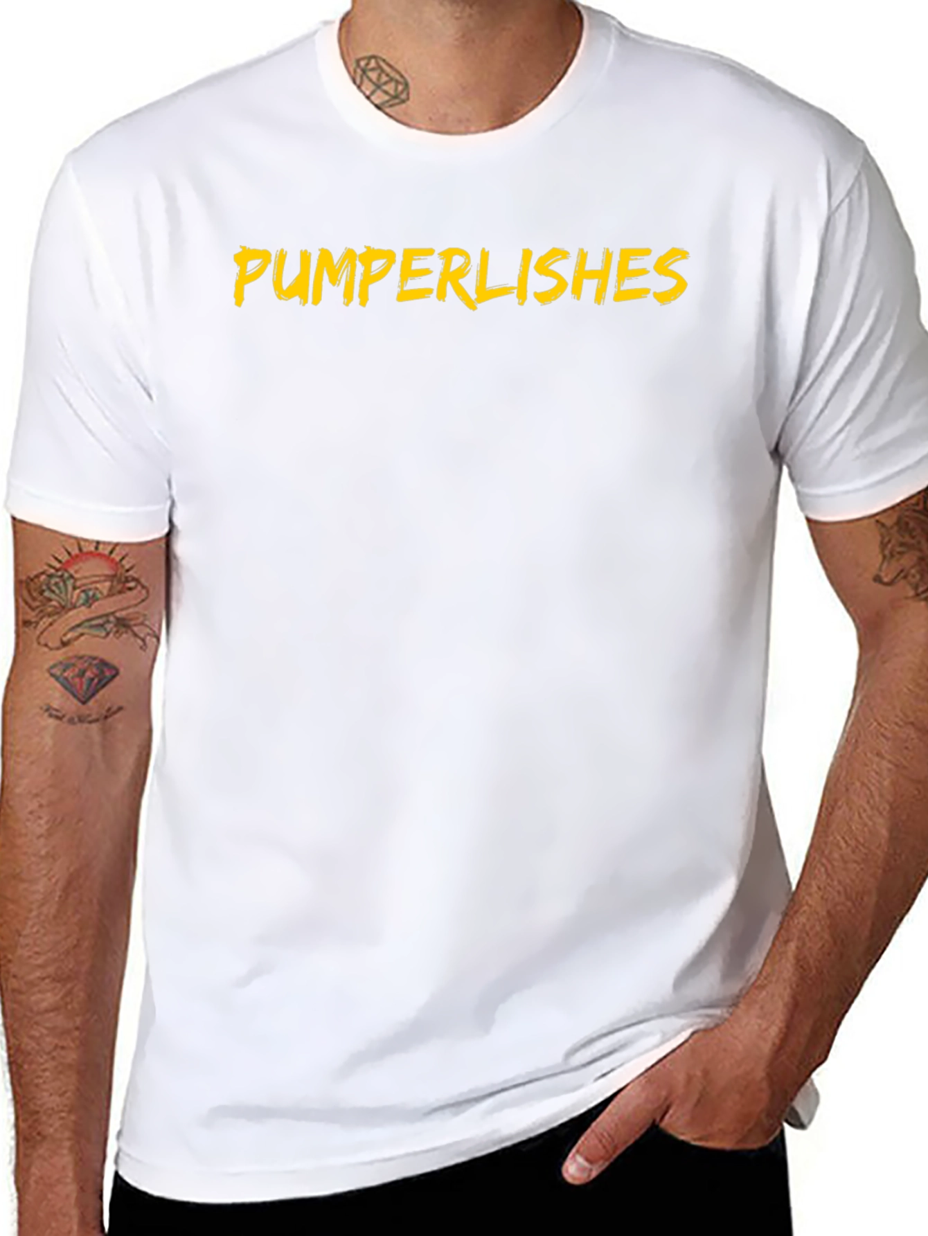 Pumperlishes Black T-Shirt | Soft Cotton Blend