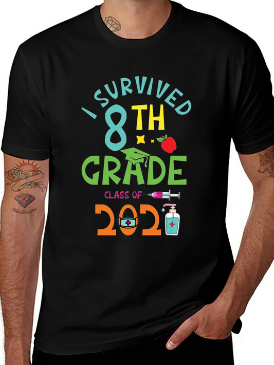 I Survived 8th Grade Class of 2021 T-Shirt