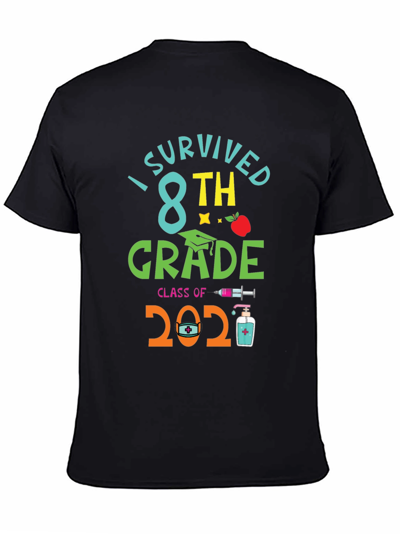 I Survived 8th Grade Class of 2021 T-Shirt