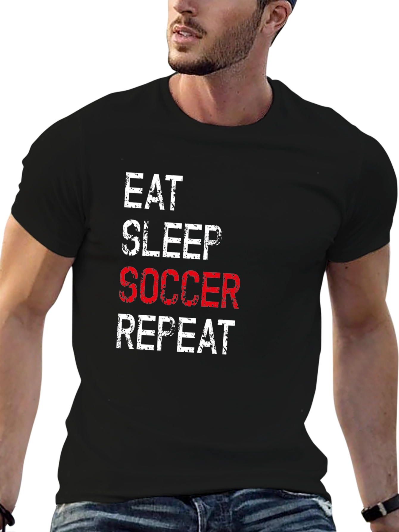 Eat Sleep Soccer Repeat T-Shirt
