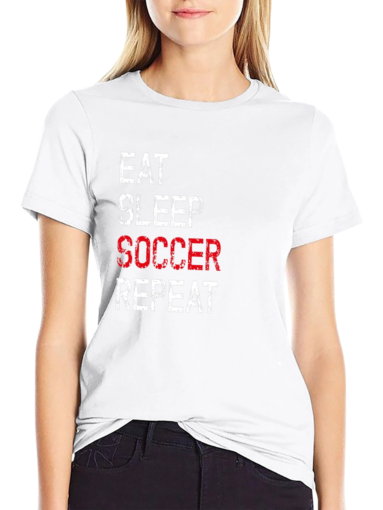 Eat Sleep Soccer Repeat T-Shirt