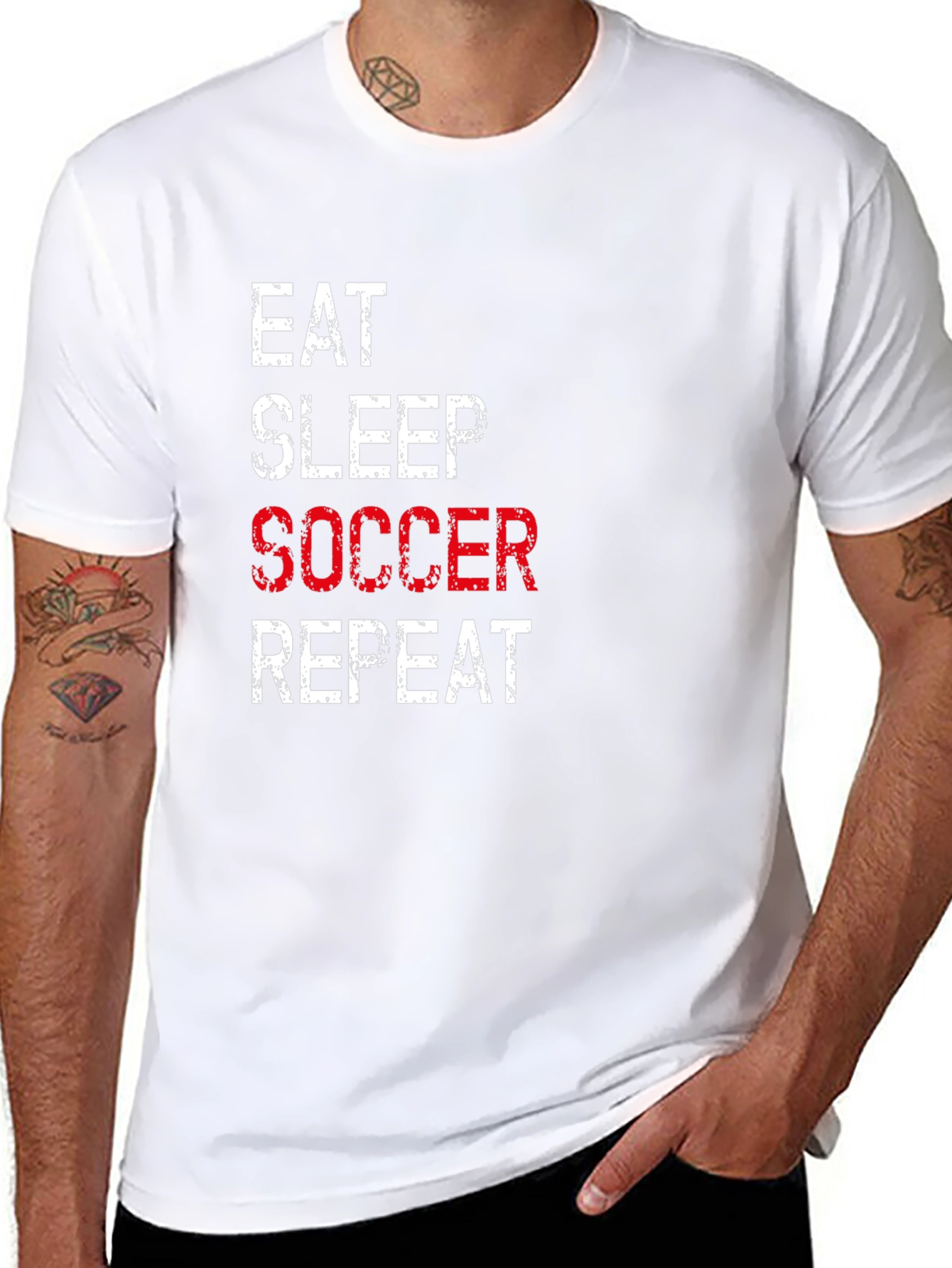 Eat Sleep Soccer Repeat T-Shirt