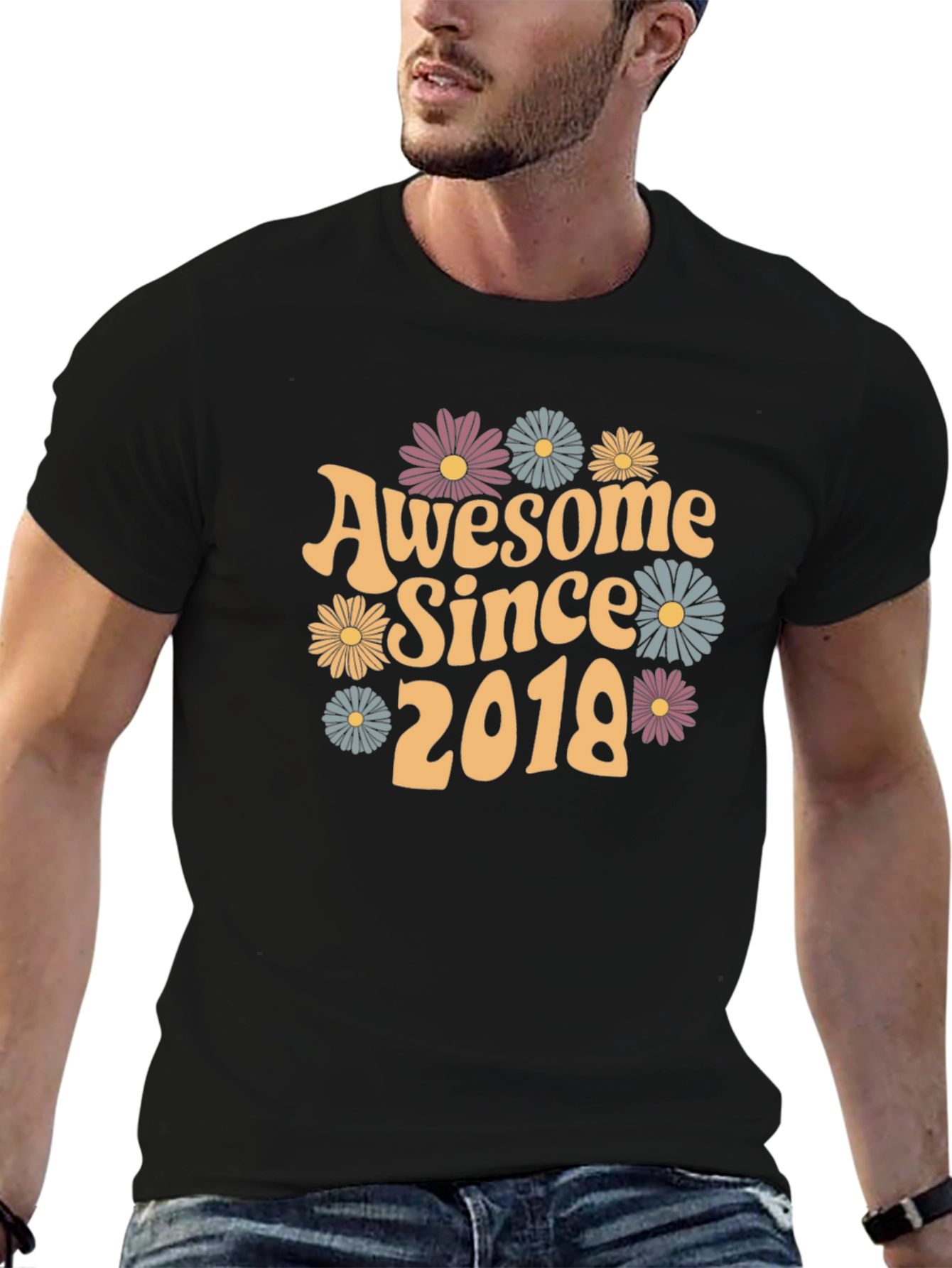 Awesome Since 2018 Graphic T-Shirt