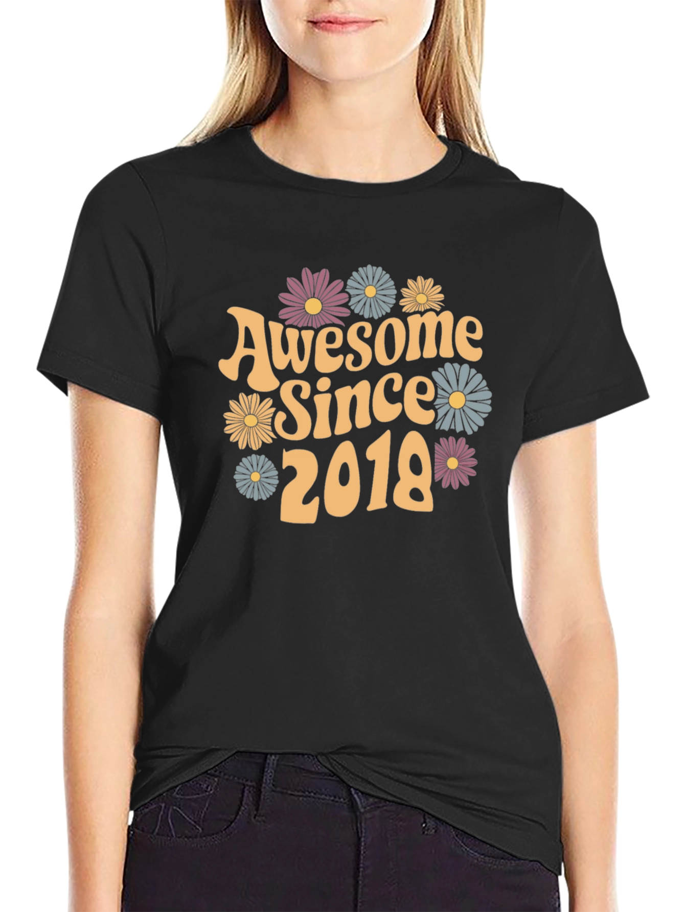 Awesome Since 2018 Graphic T-Shirt