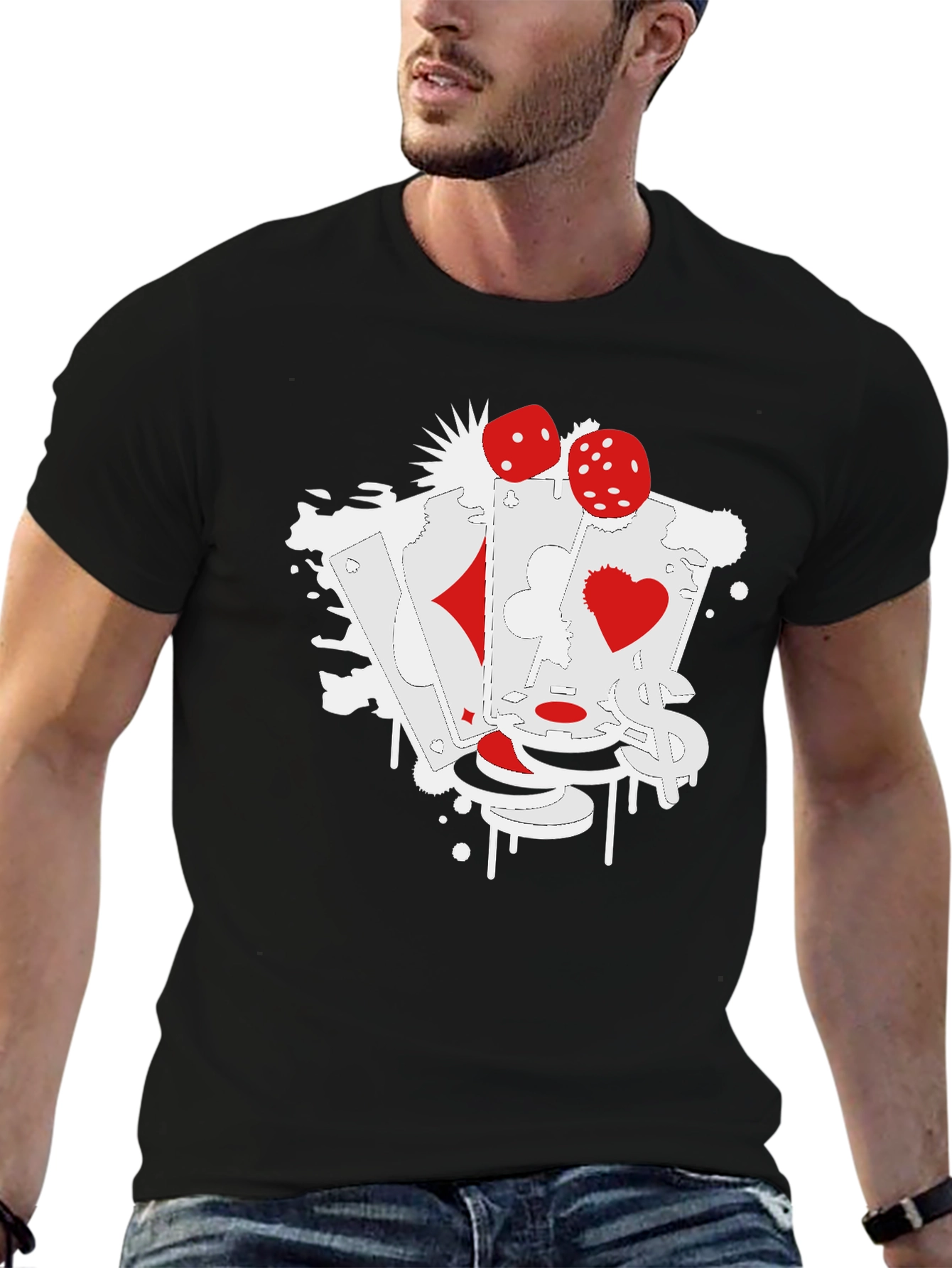 Gambling Design T-Shirt