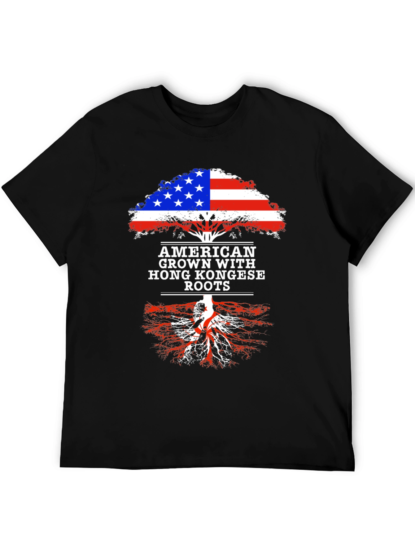 American Grown with Hong Kong Roots T-Shirt