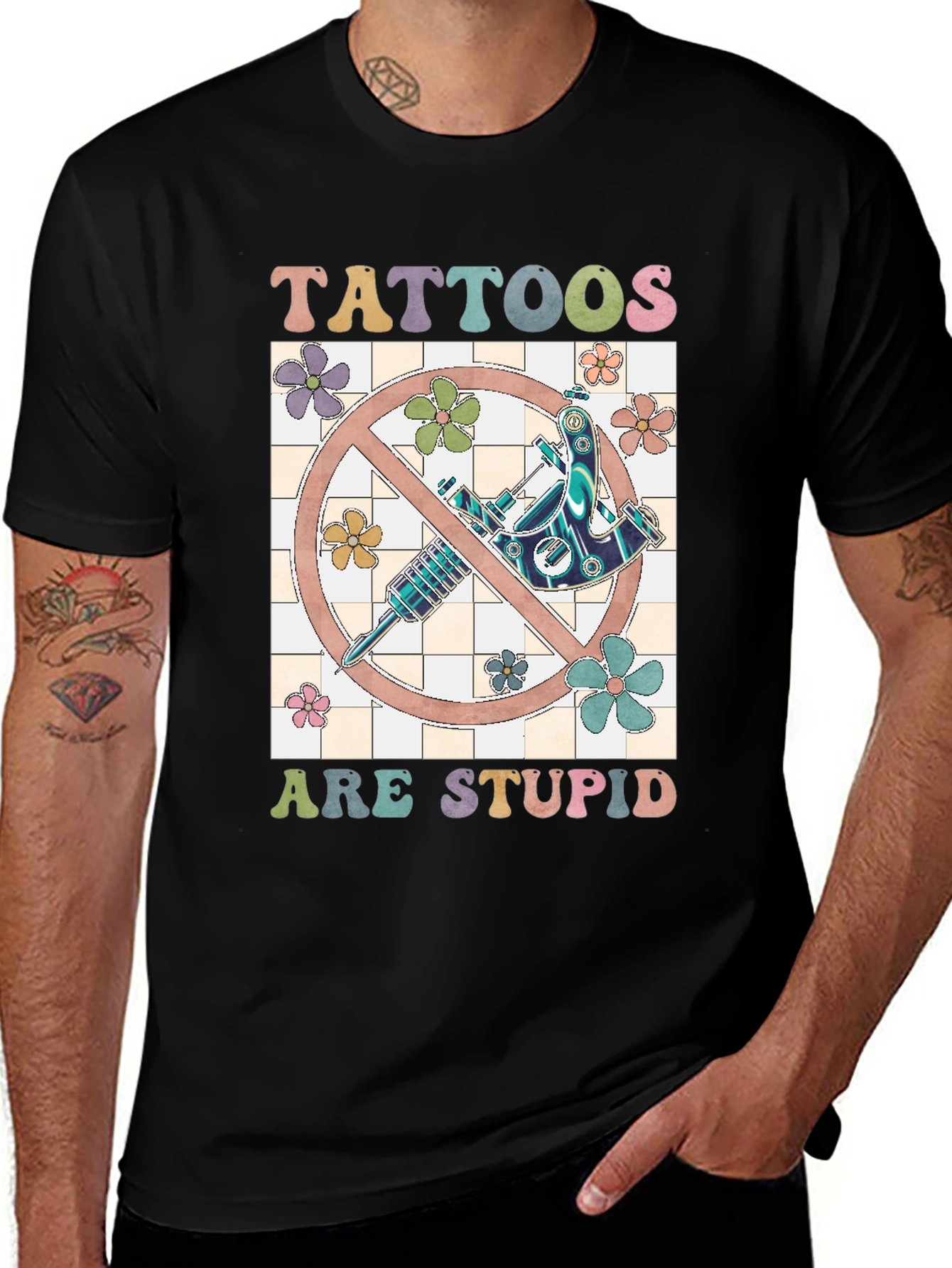 Tattoos Are Stupid Graphic Tee