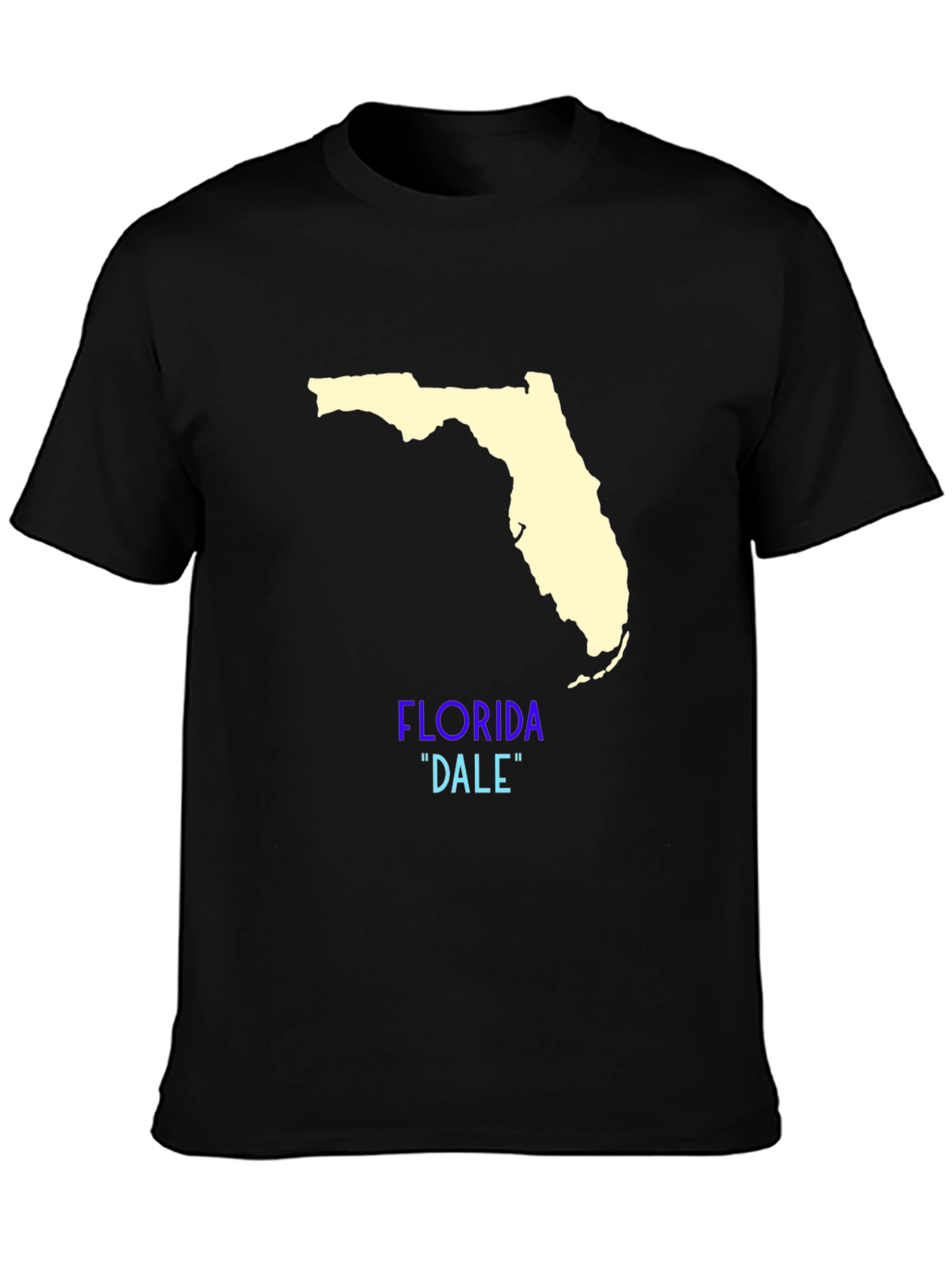 Florida Dale Black T-Shirt