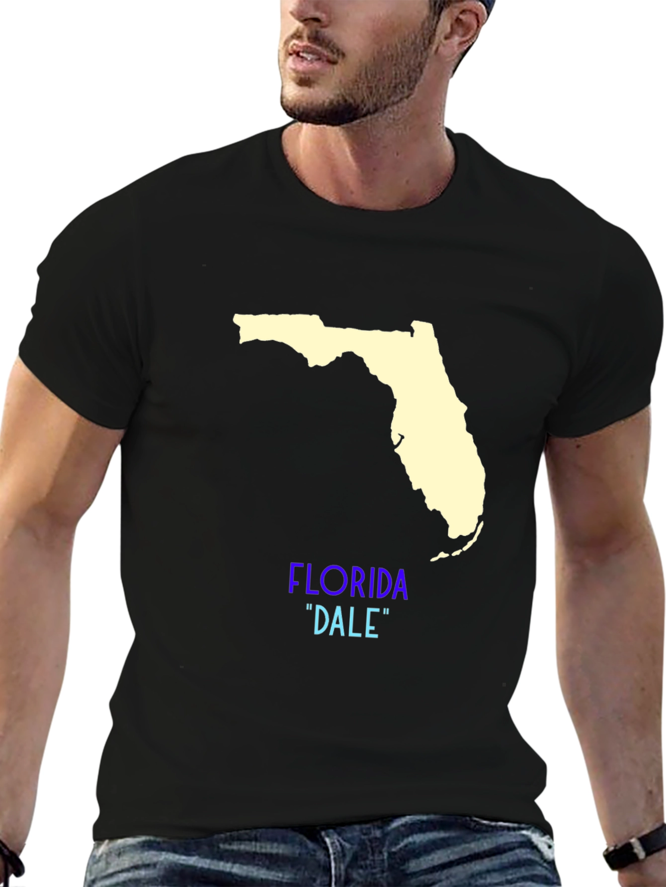 Florida Dale Black T-Shirt