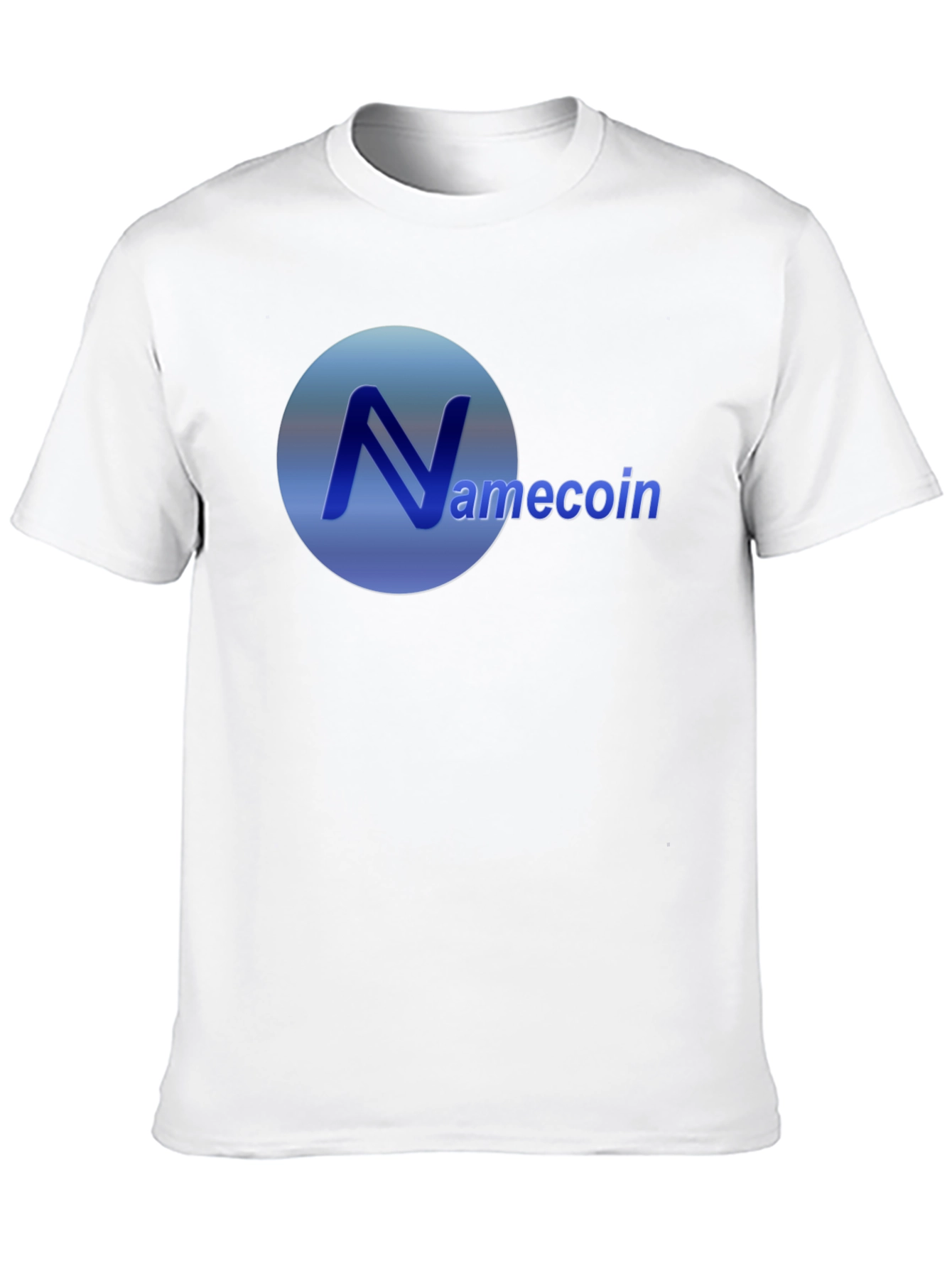 Namecoin Logo Black T-Shirt - Crypto Fashion