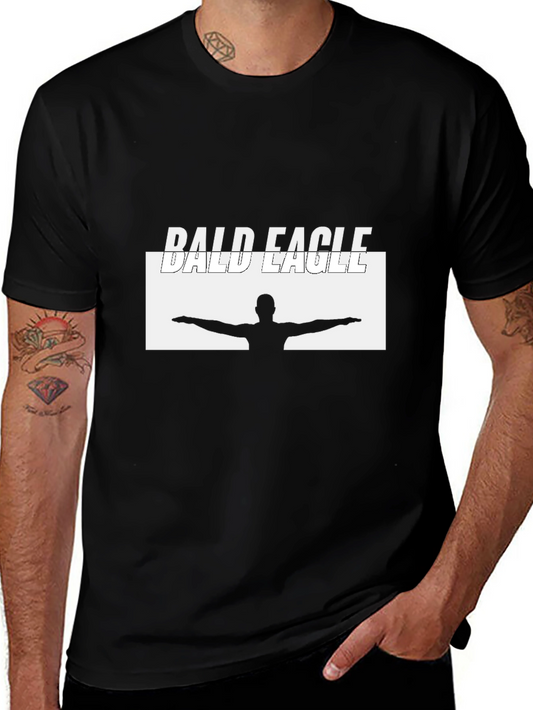 Bald Eagle Graphic T-Shirt - Classic Crew Neck