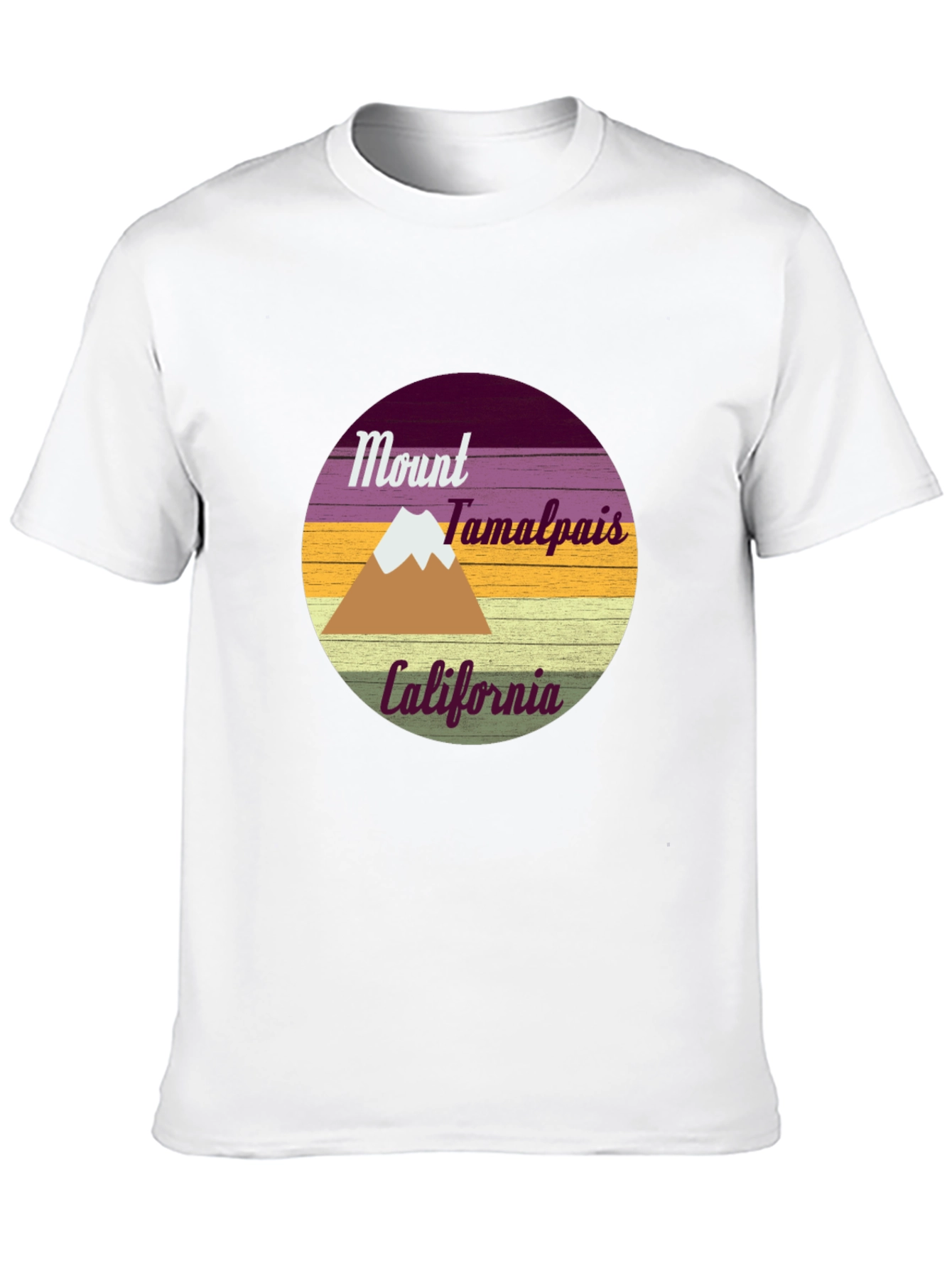 Mount Tamalpais California Graphic T-Shirt