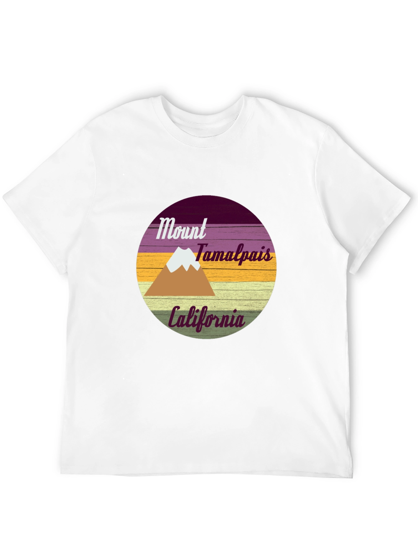 Mount Tamalpais California Graphic T-Shirt