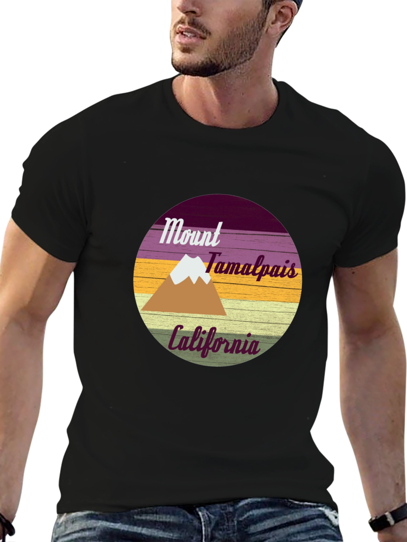 Mount Tamalpais California Graphic T-Shirt