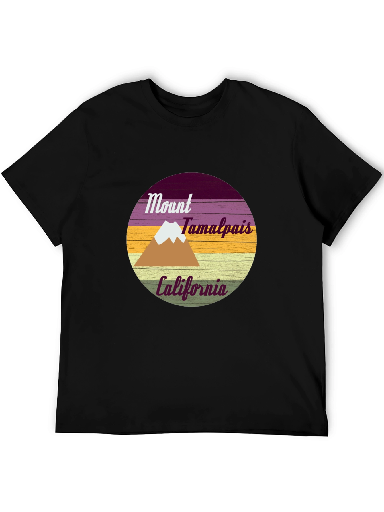 Mount Tamalpais California Graphic T-Shirt