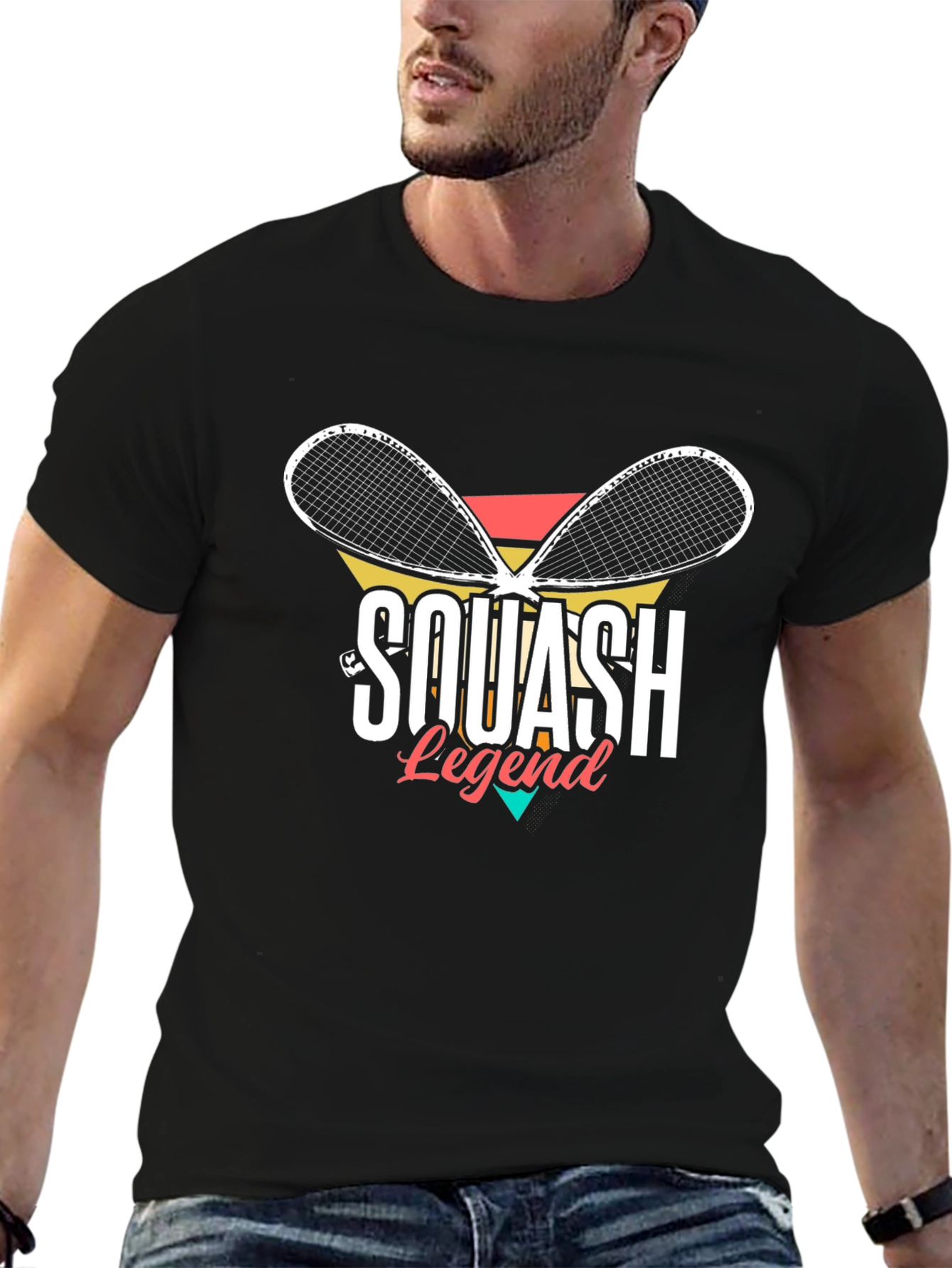 Squash Legend Graphic T-Shirt