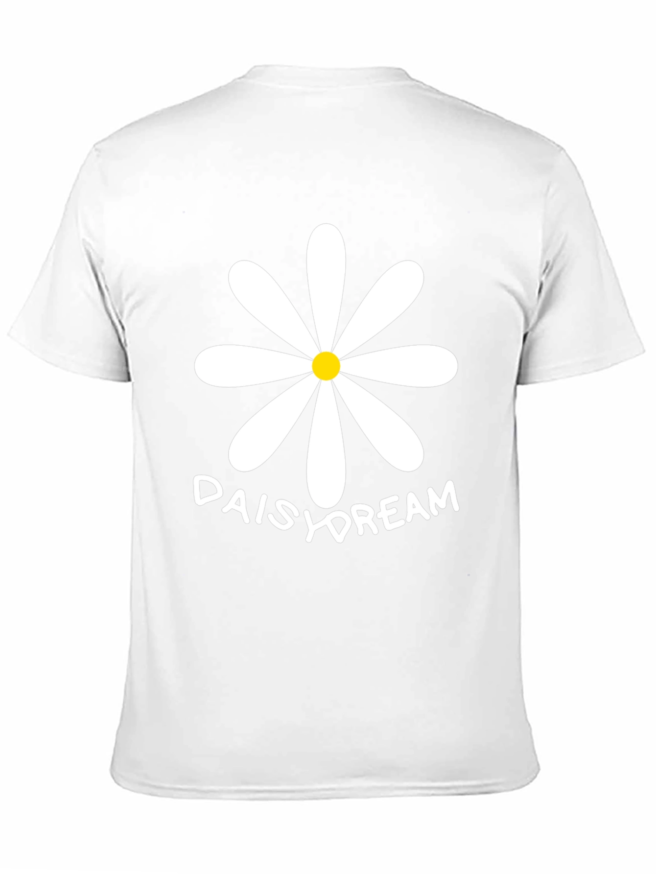 Daisy Dream T-Shirt - Black Cotton Tee
