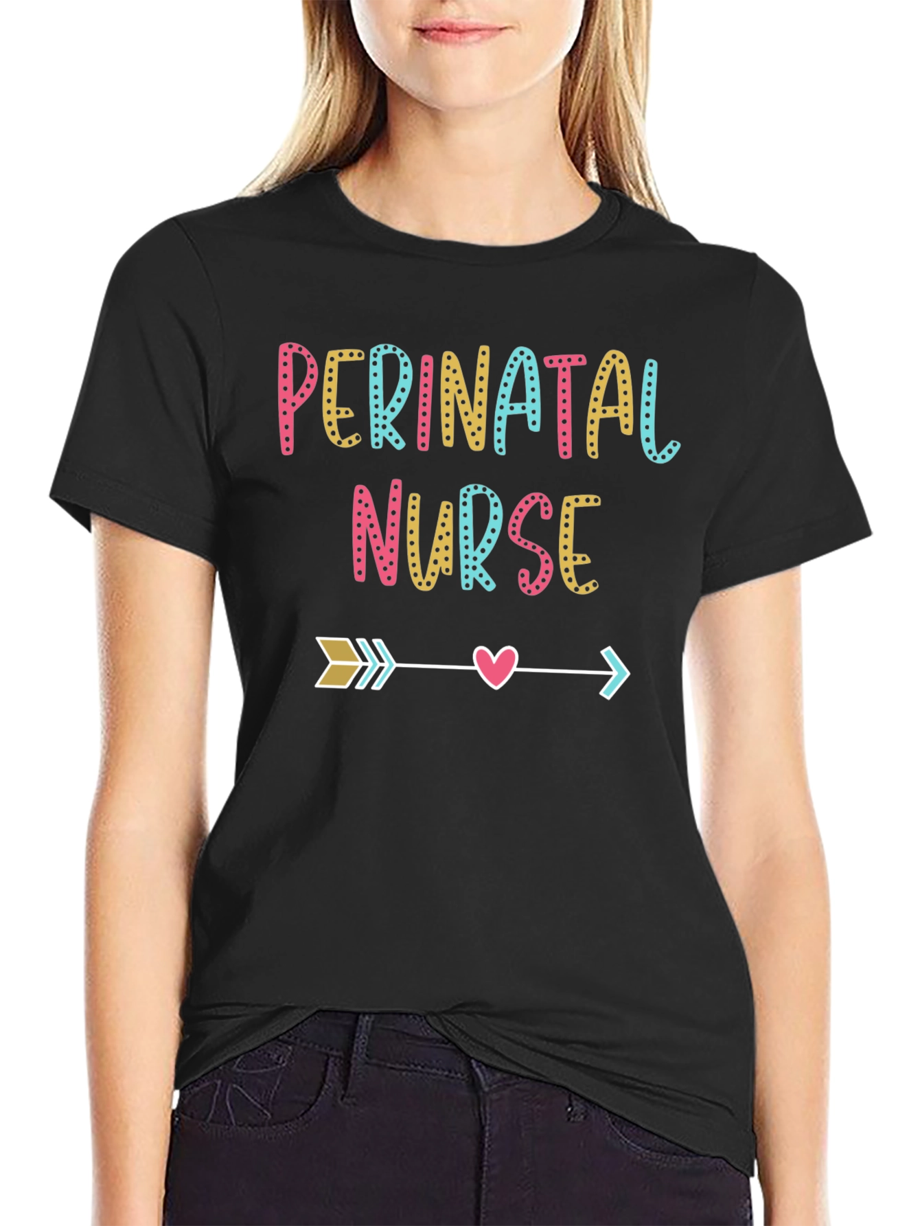 Perinatal Nurse Arrow Graphic Tee