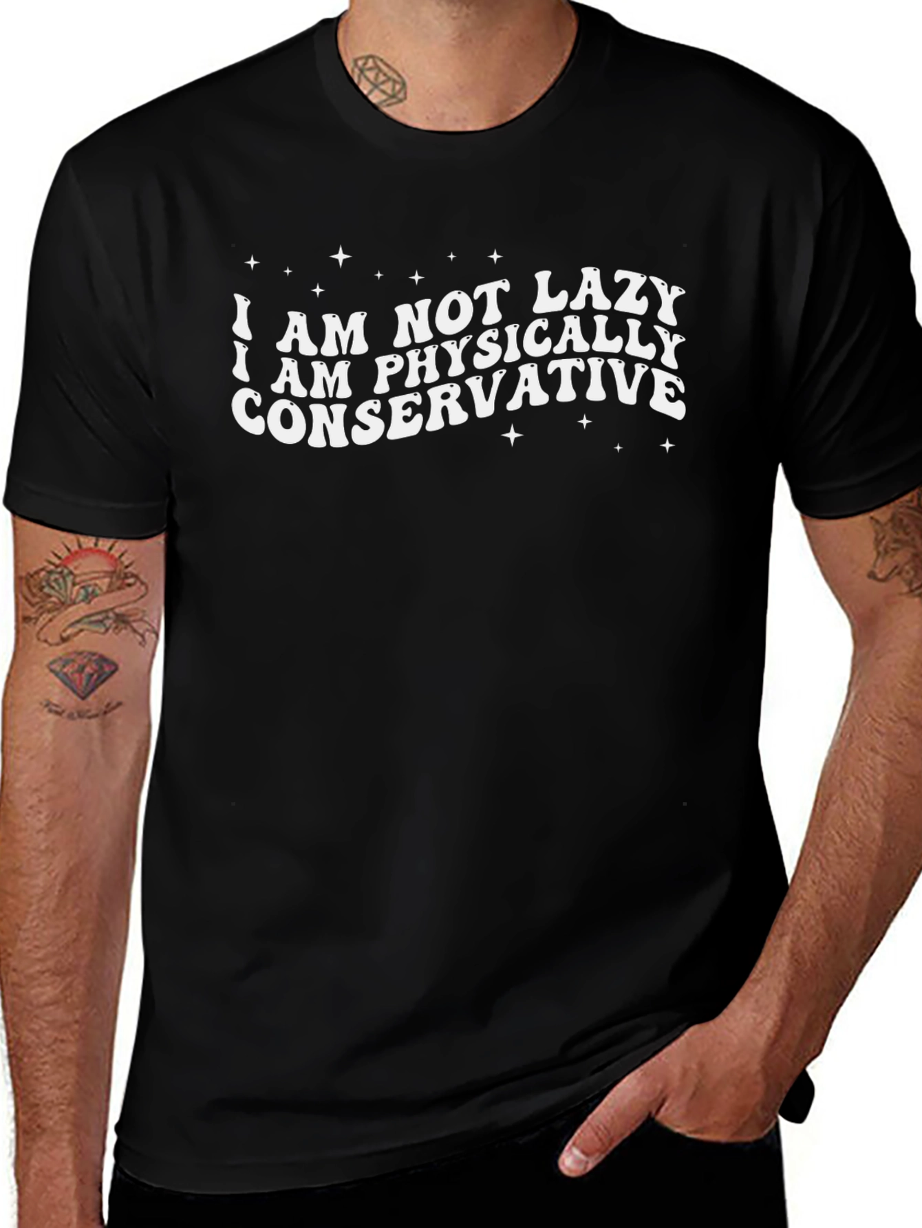Im Not Lazy T-Shirt - Sarcastic Graphic Tee