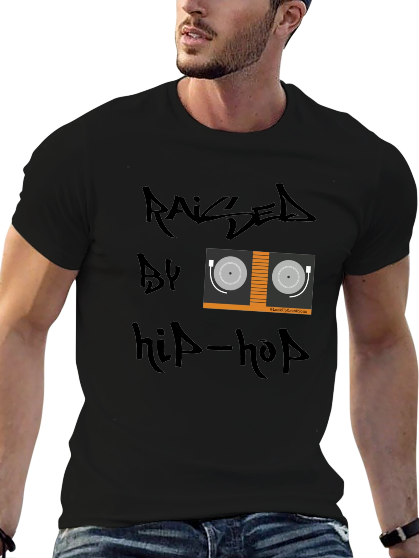 Raised By Hip-Hop Graphic T-Shirt