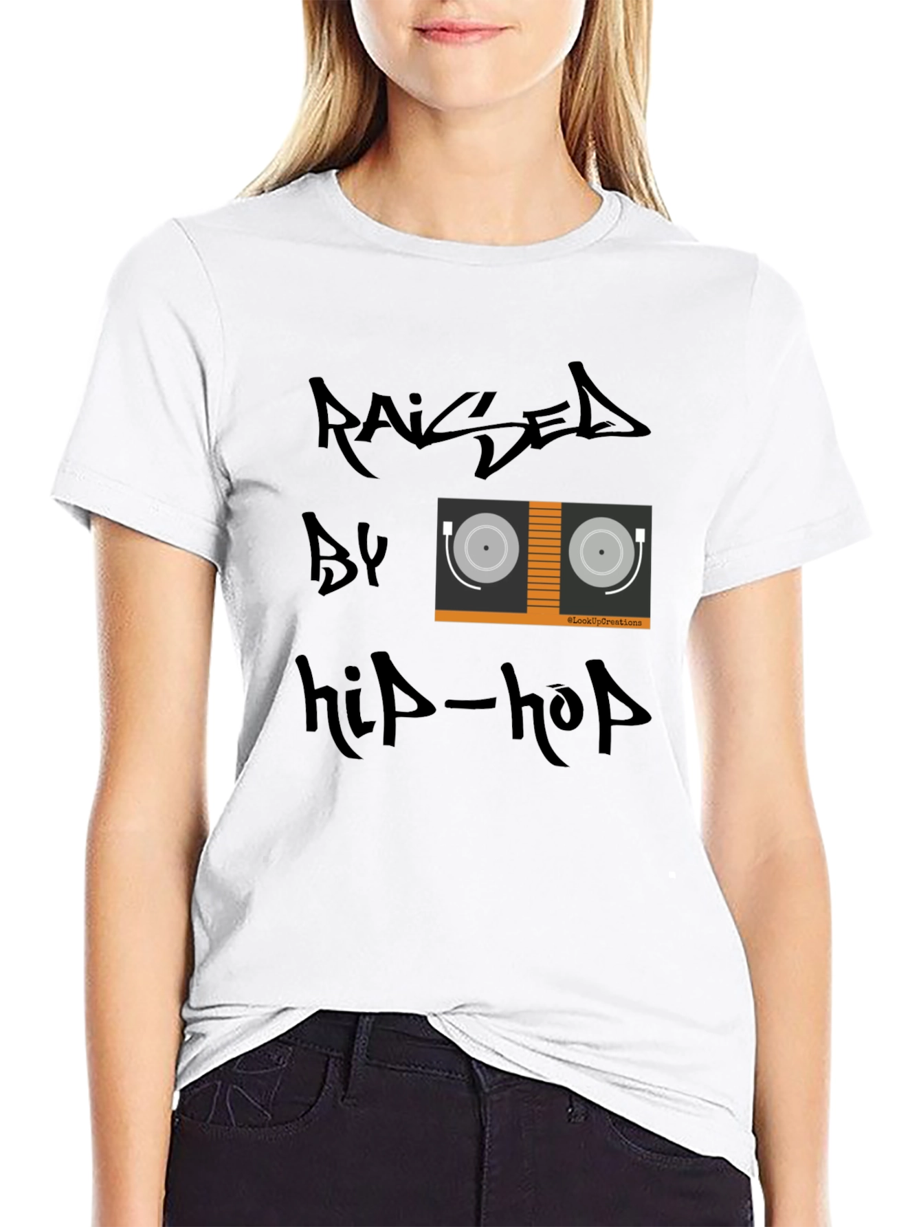 Raised By Hip-Hop Graphic T-Shirt