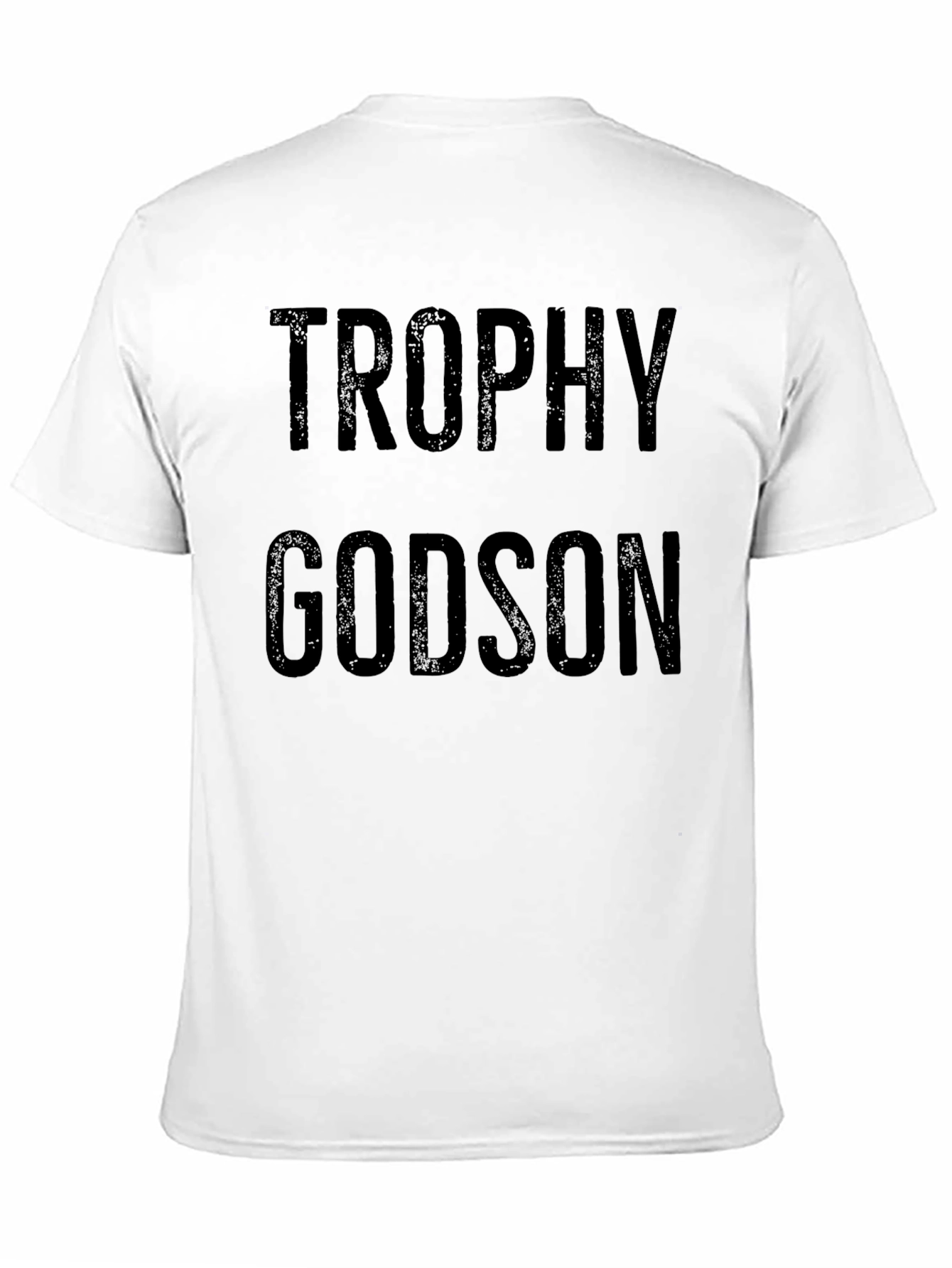 Trophy Godson Graphic Tee - Black Cotton T-Shirt