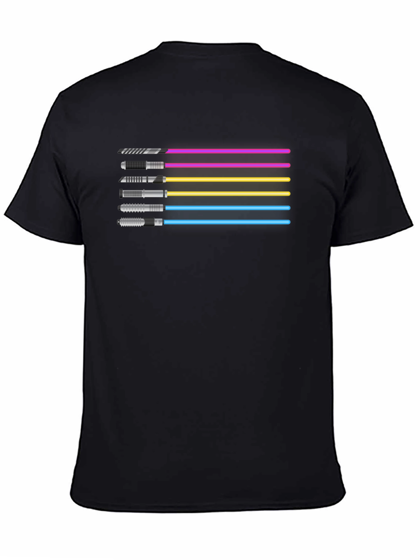 Star Wars Lightsaber T-Shirt - Sci-Fi Tee
