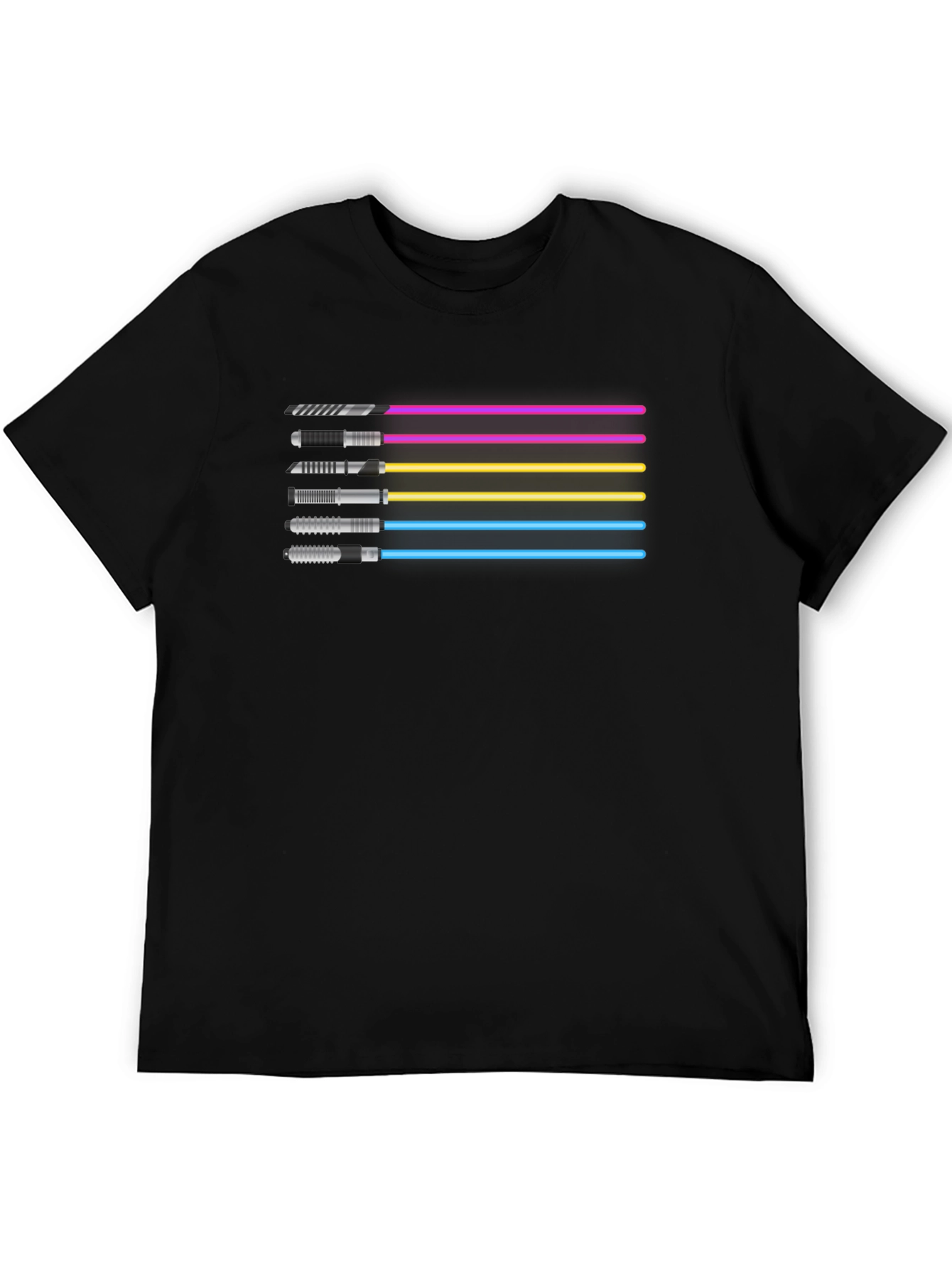 Star Wars Lightsaber T-Shirt - Sci-Fi Tee