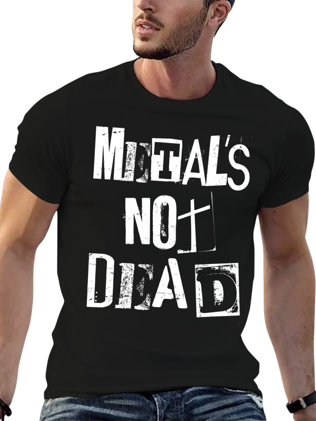 Metals Not Dead Graphic T-Shirt