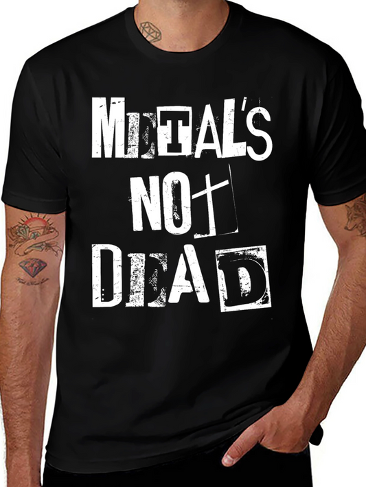 Metals Not Dead Graphic T-Shirt