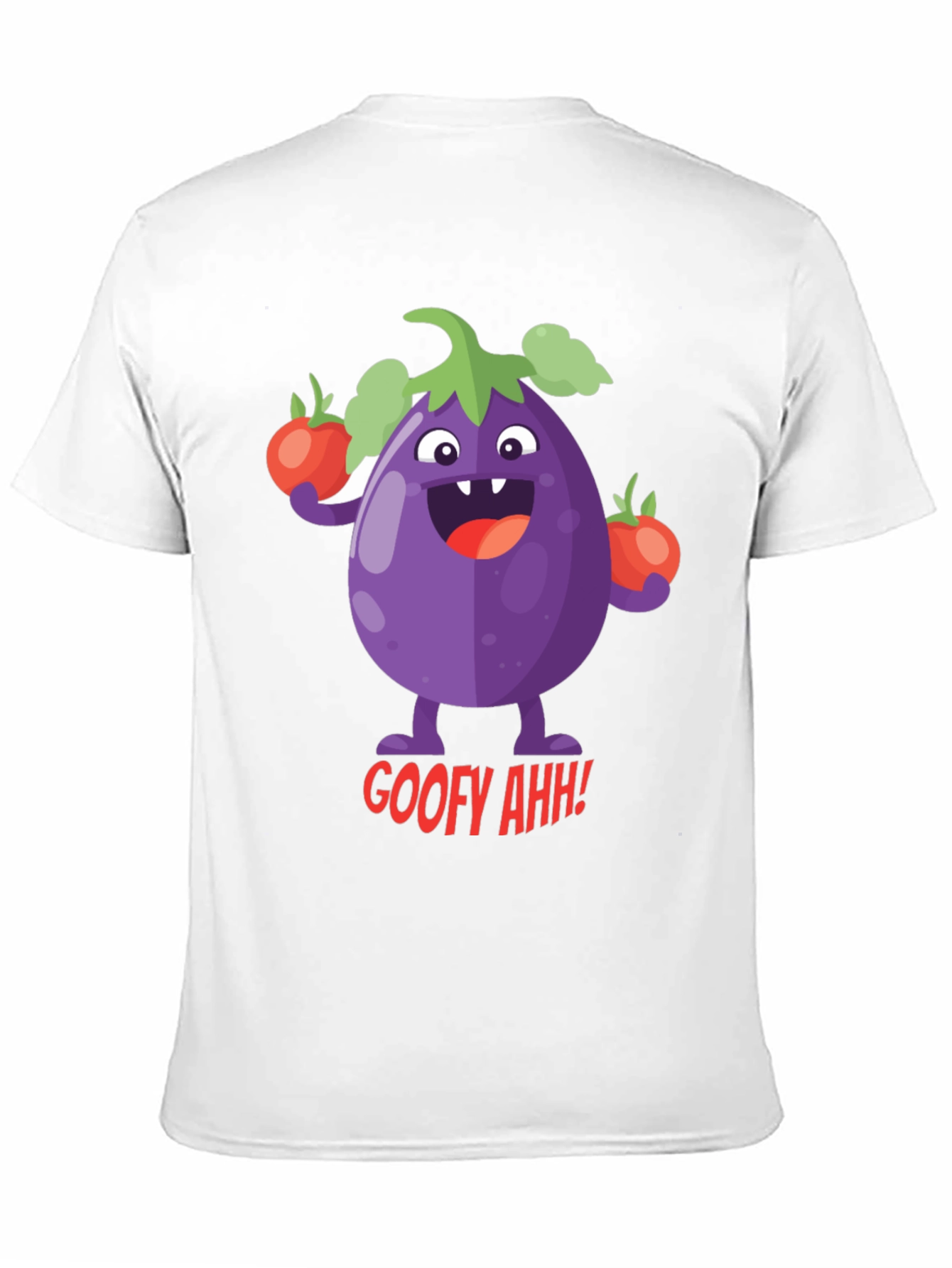 Goofy Eggplant Graphic Tee