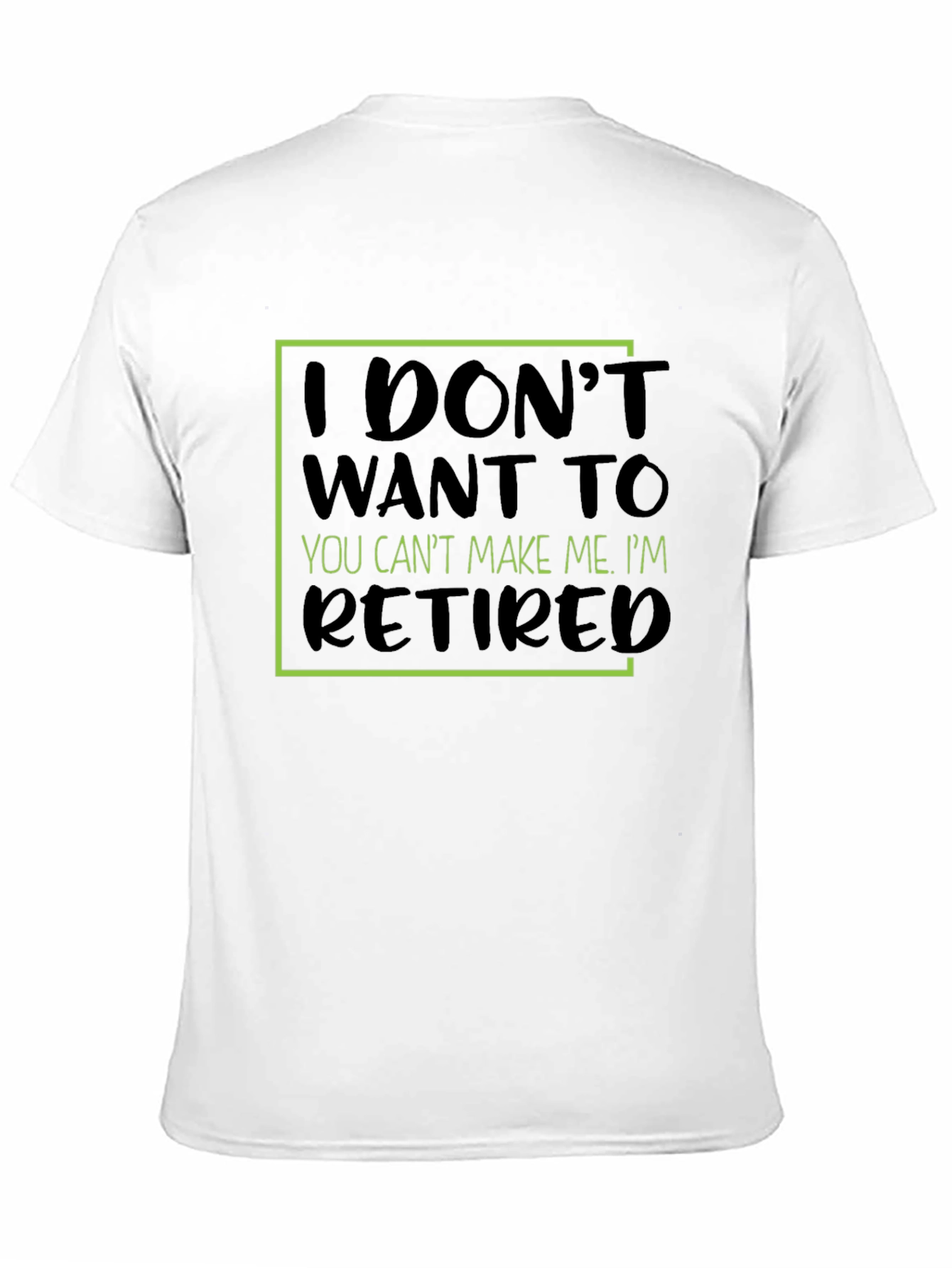 Retired T-Shirt - Funny Slogan Tee