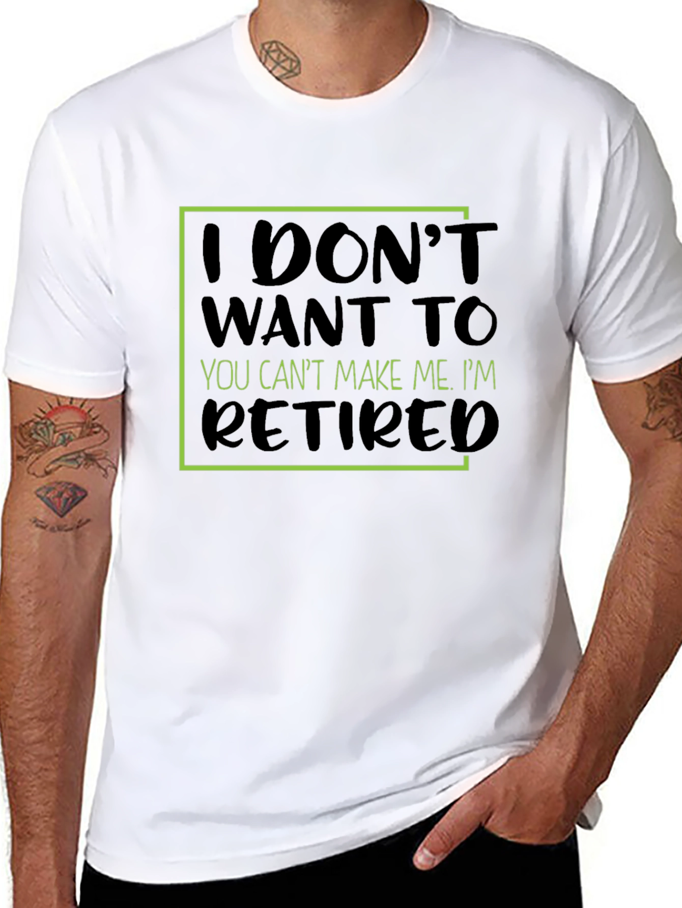 Retired T-Shirt - Funny Slogan Tee