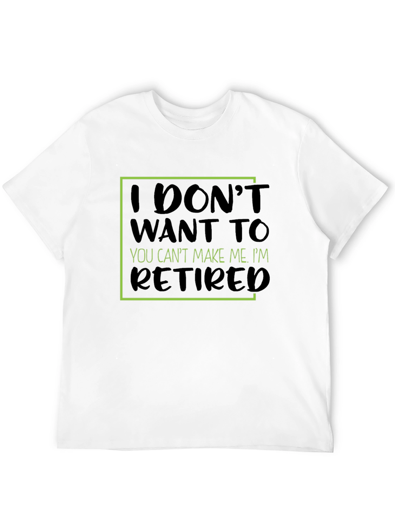 Retired T-Shirt - Funny Slogan Tee