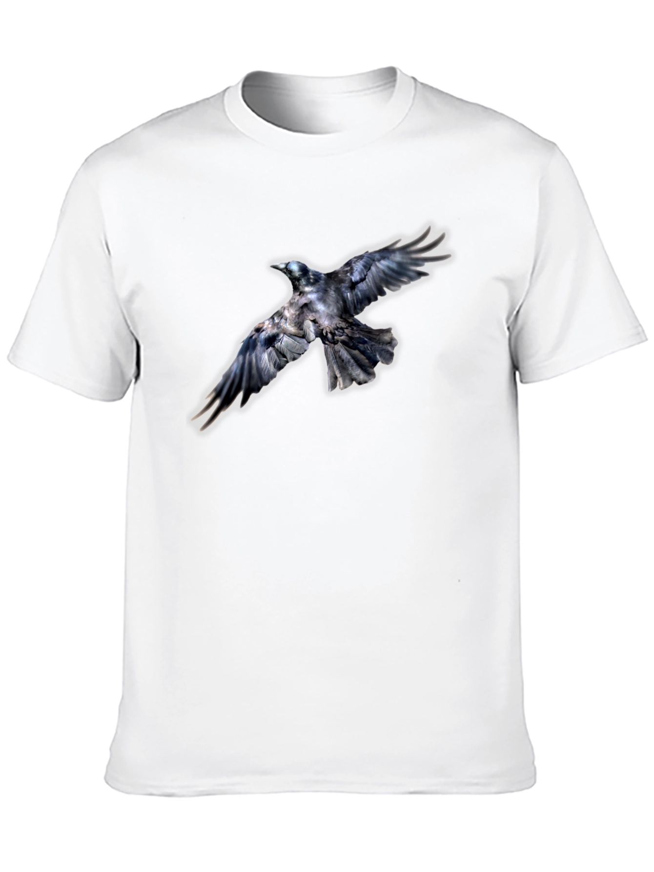 Raven Graphic Black T-Shirt