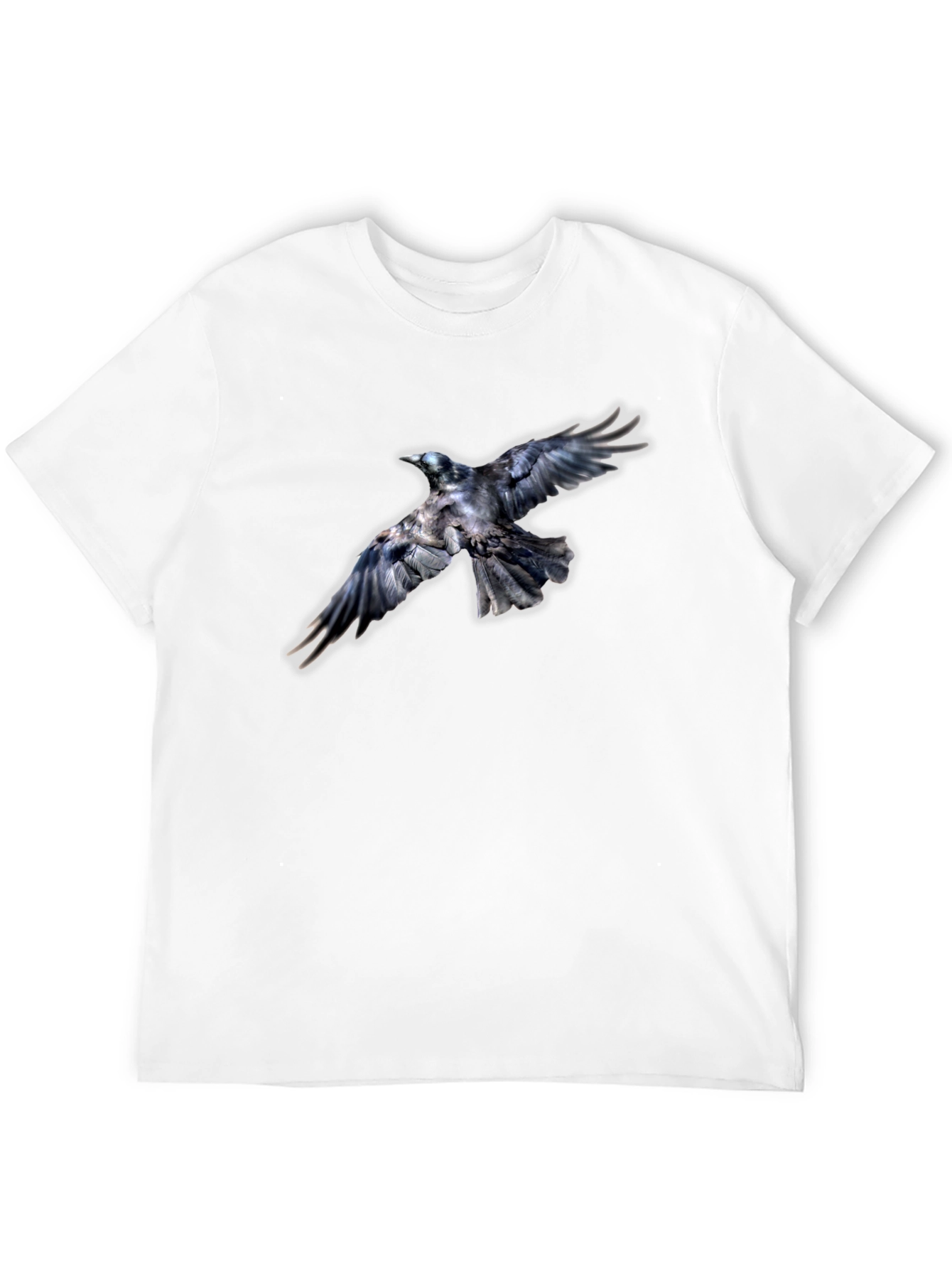 Raven Graphic Black T-Shirt
