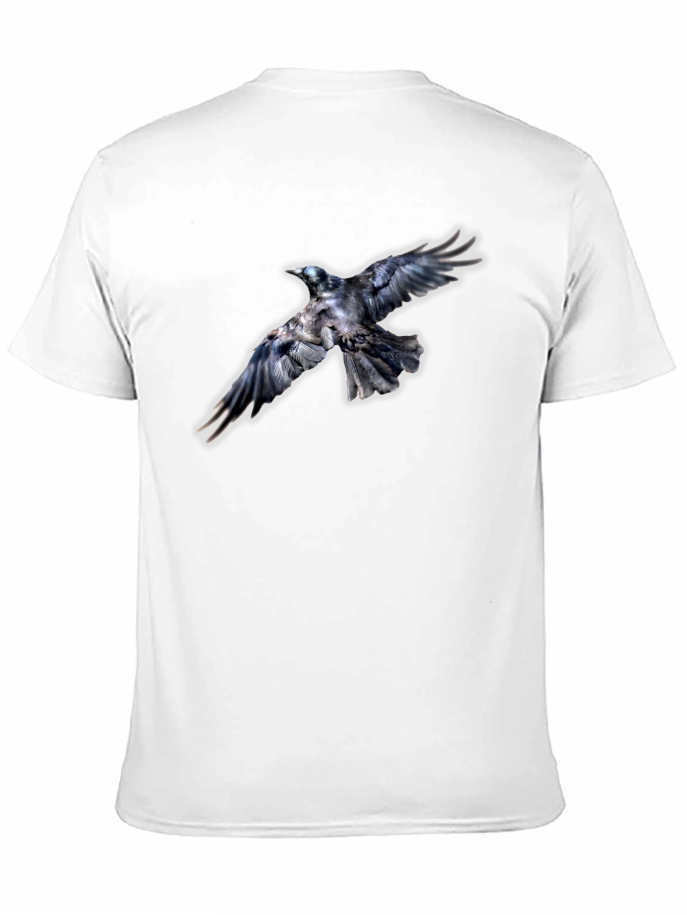 Raven Graphic Black T-Shirt