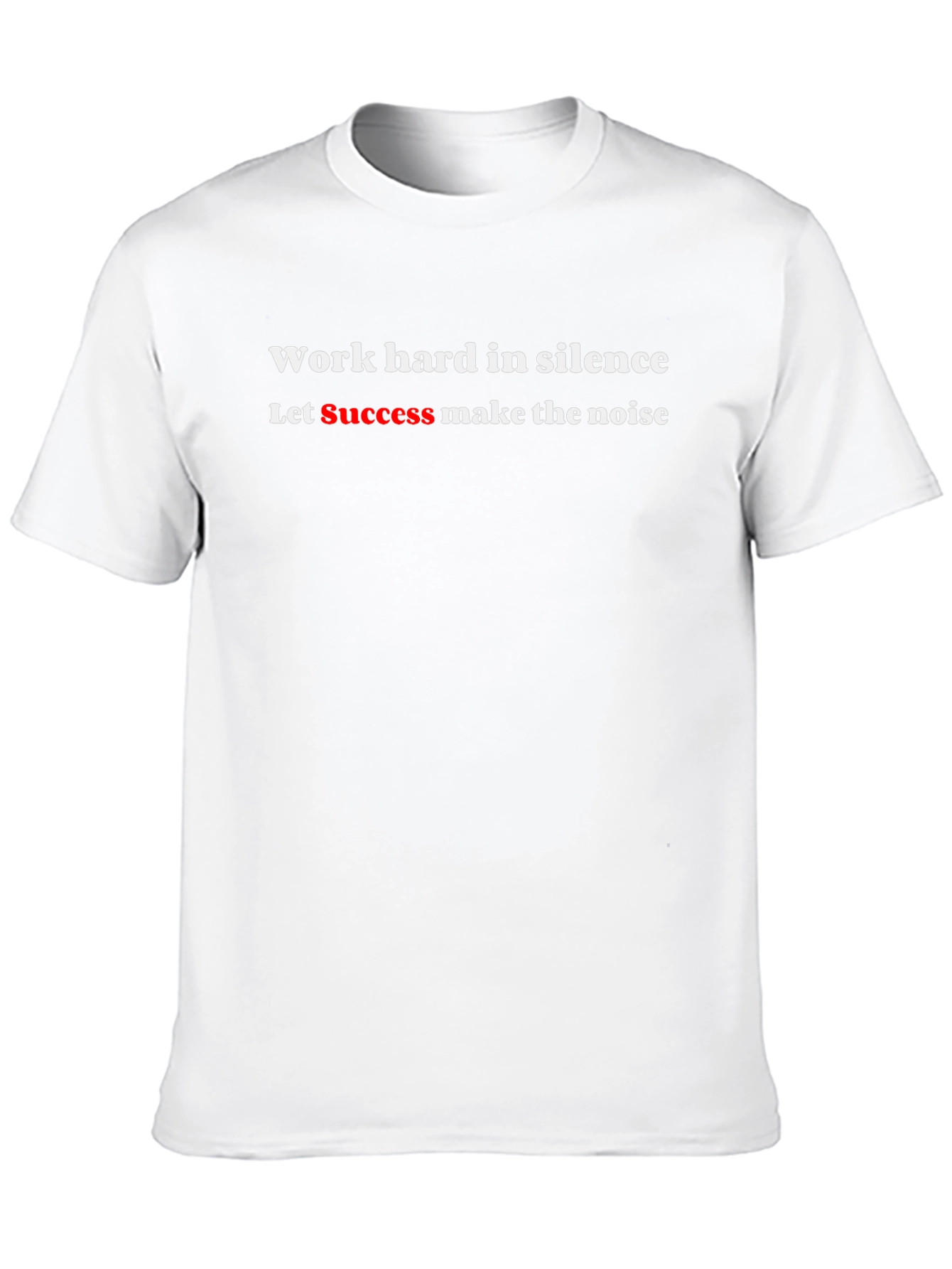 Work Hard In Silence Tee