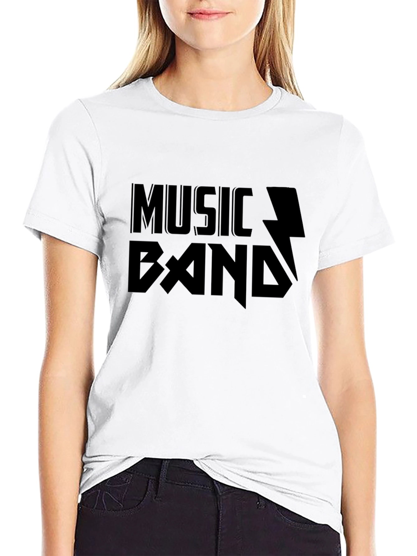 Music Band Black T-Shirt