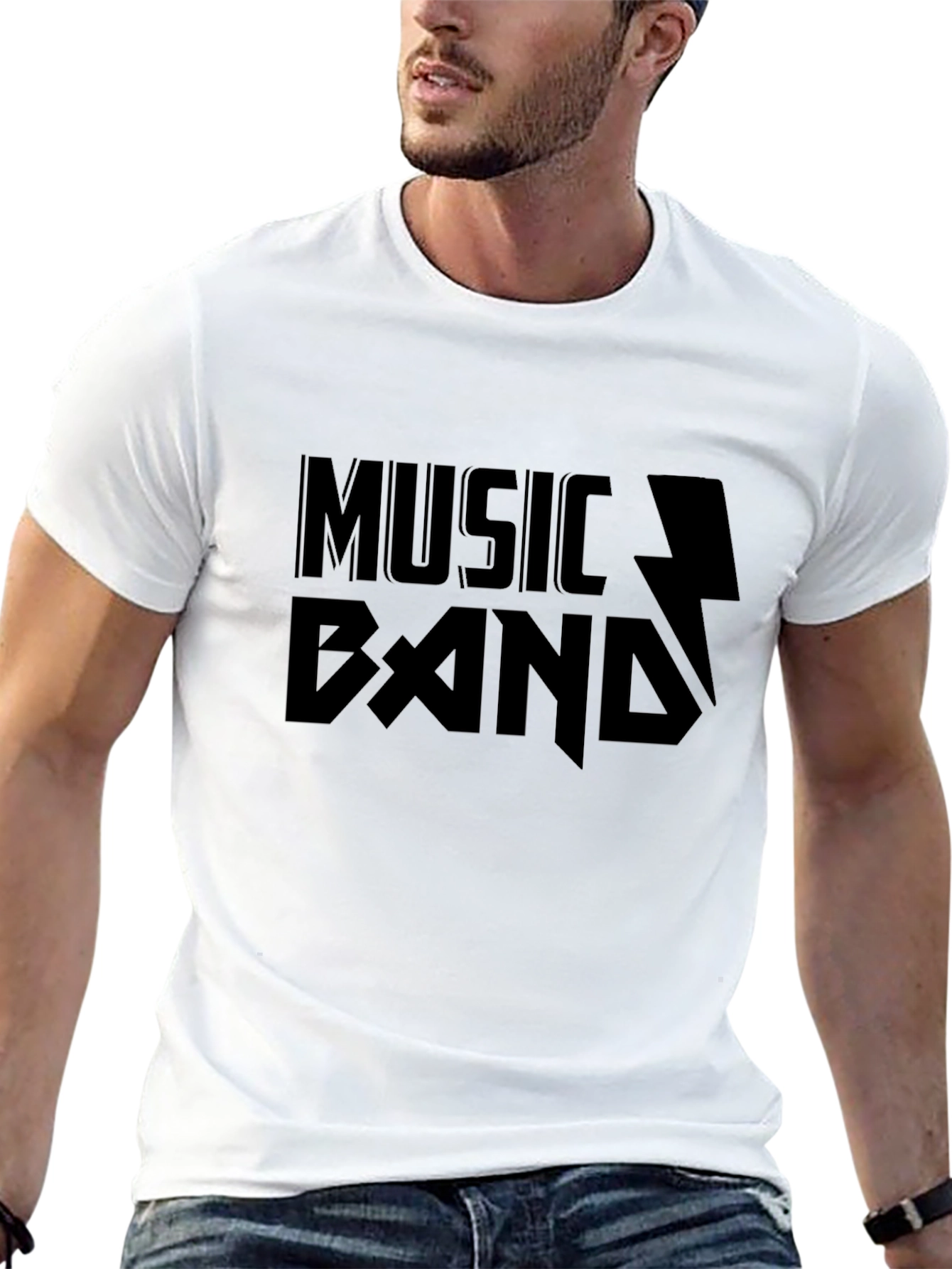 Music Band Black T-Shirt