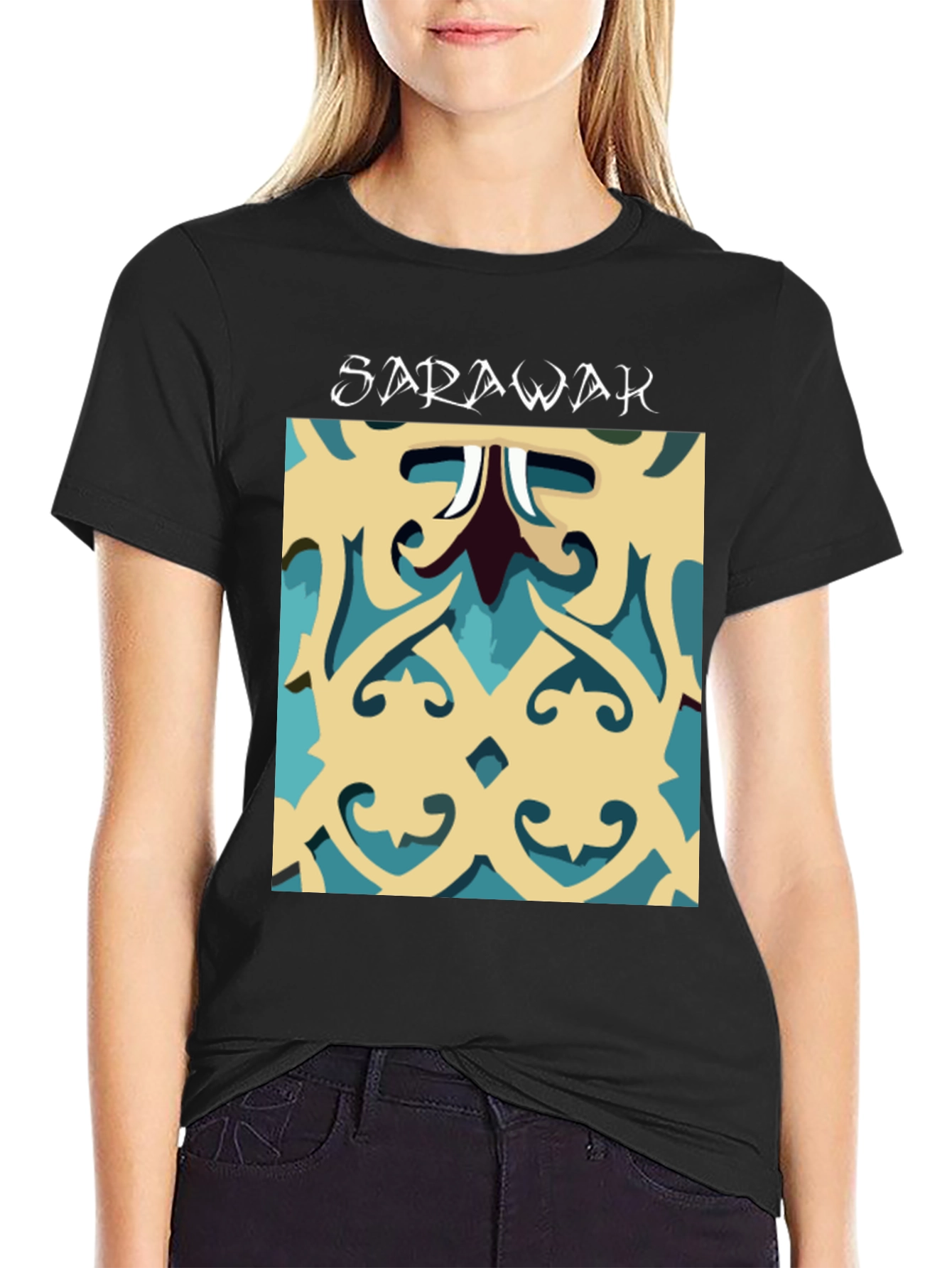 Sarawak Graphic Tee - Stylish & Unique Design