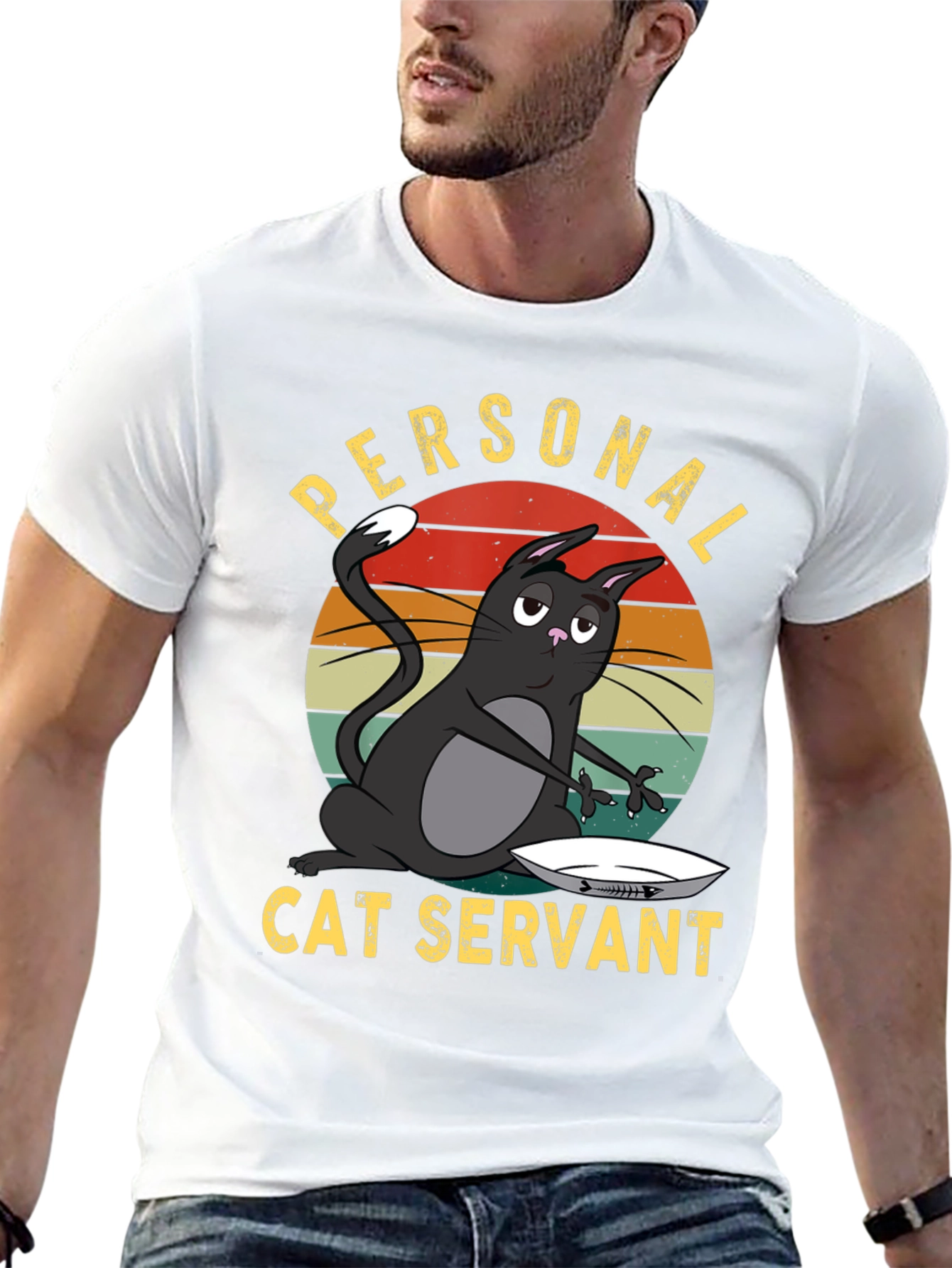 Personal Cat Servant Graphic Tee