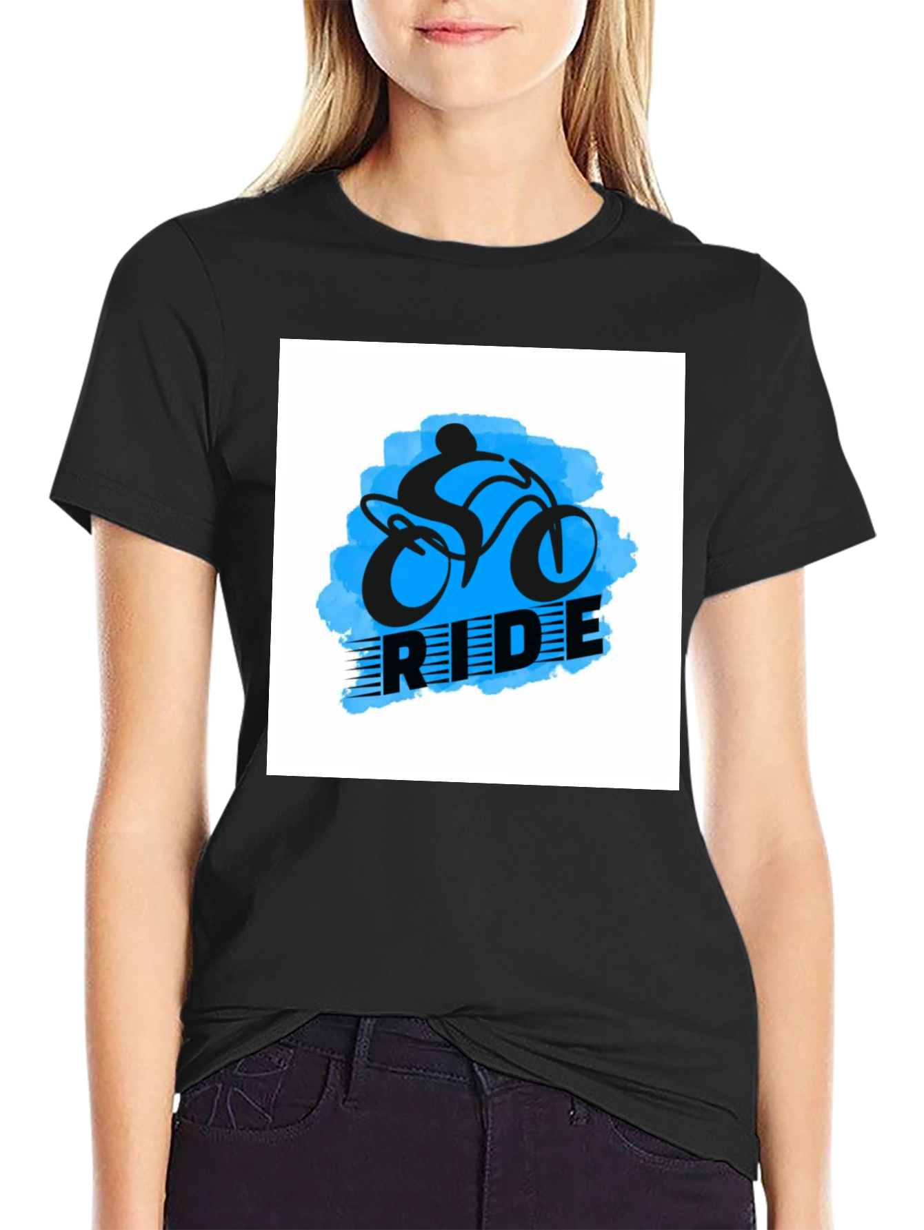 Ride Design Black T-Shirt