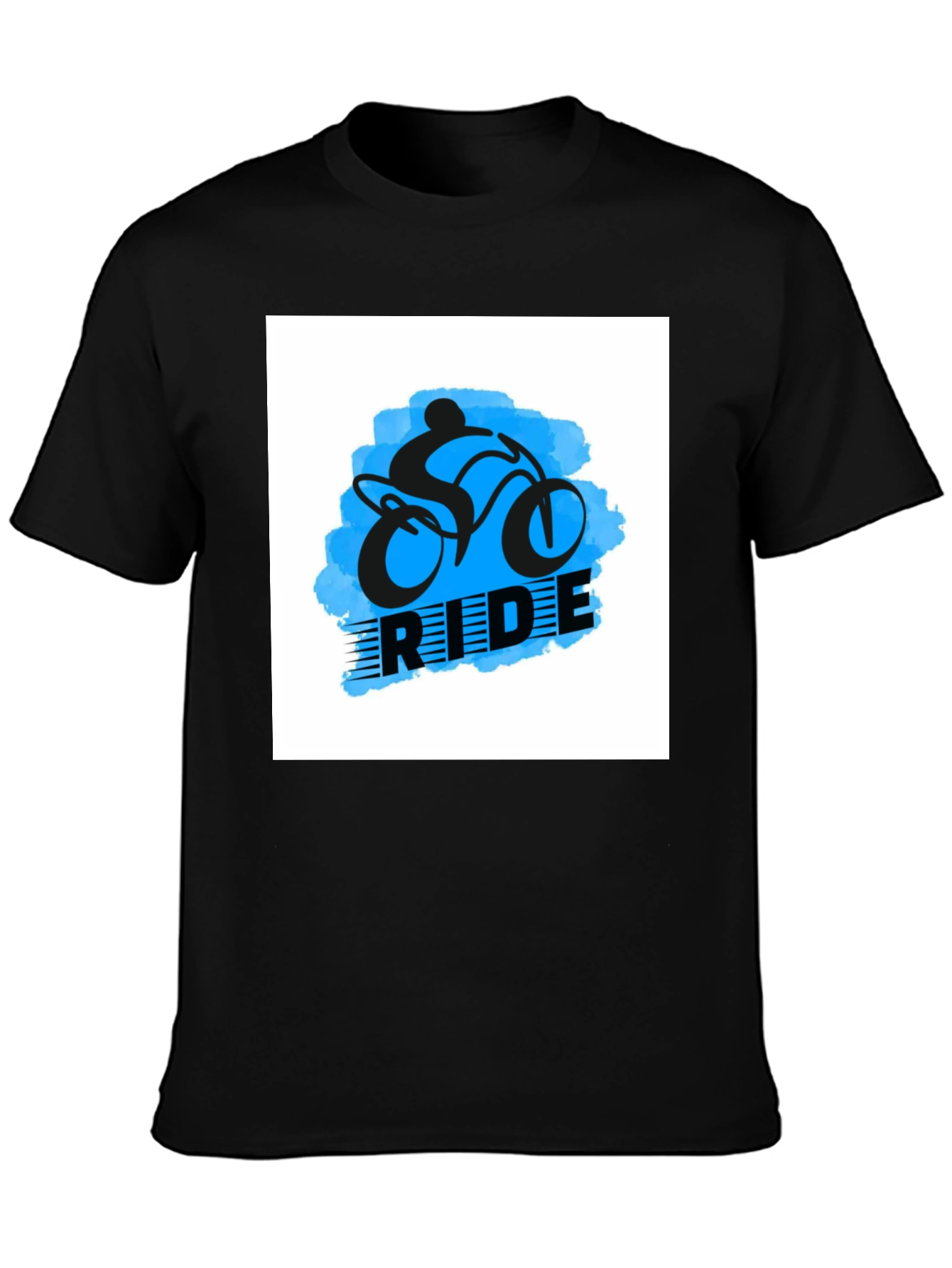 Ride Design Black T-Shirt
