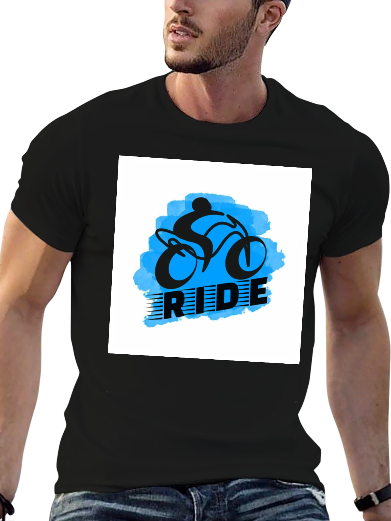 Ride Design Black T-Shirt