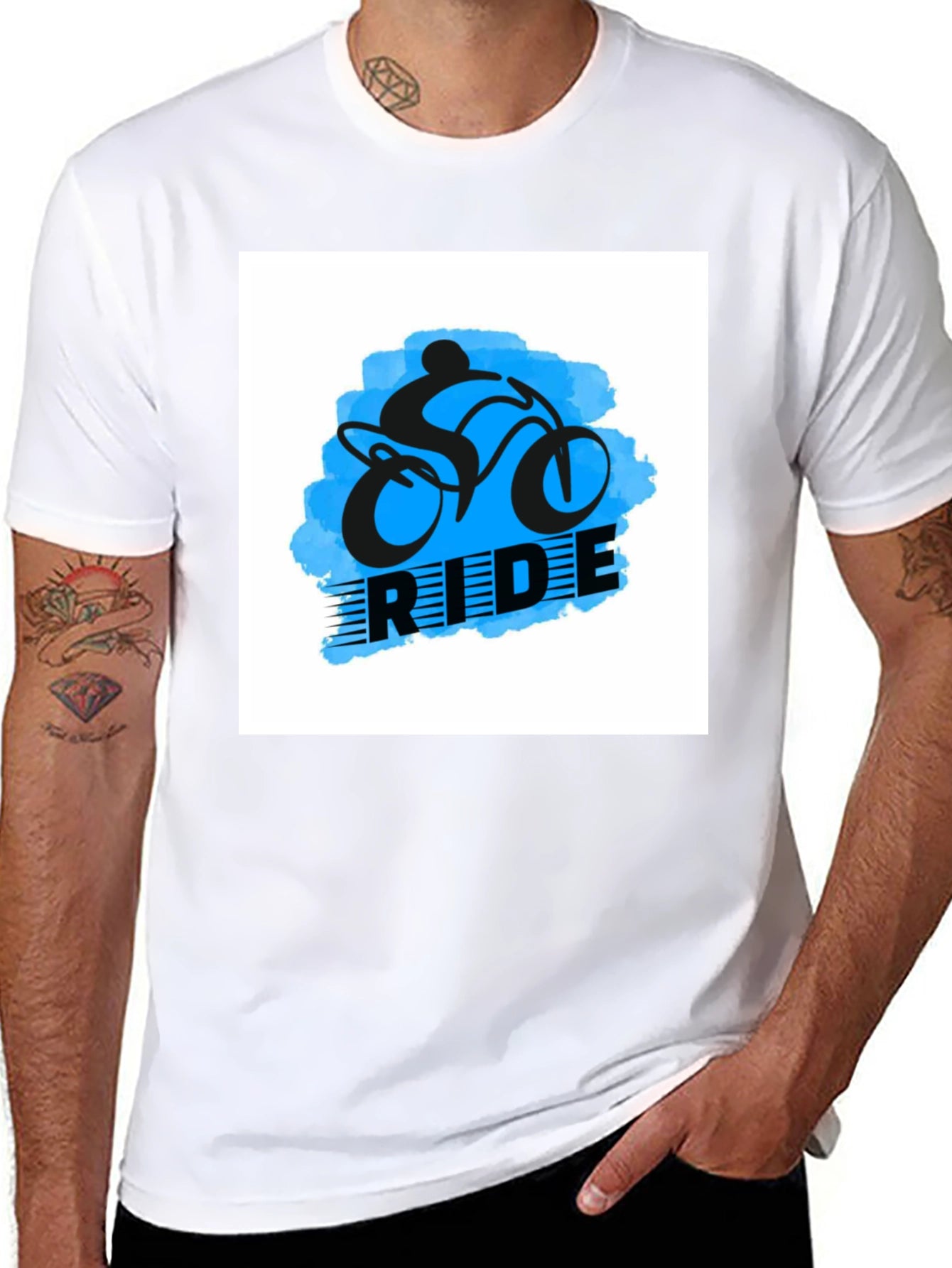 Ride Design Black T-Shirt