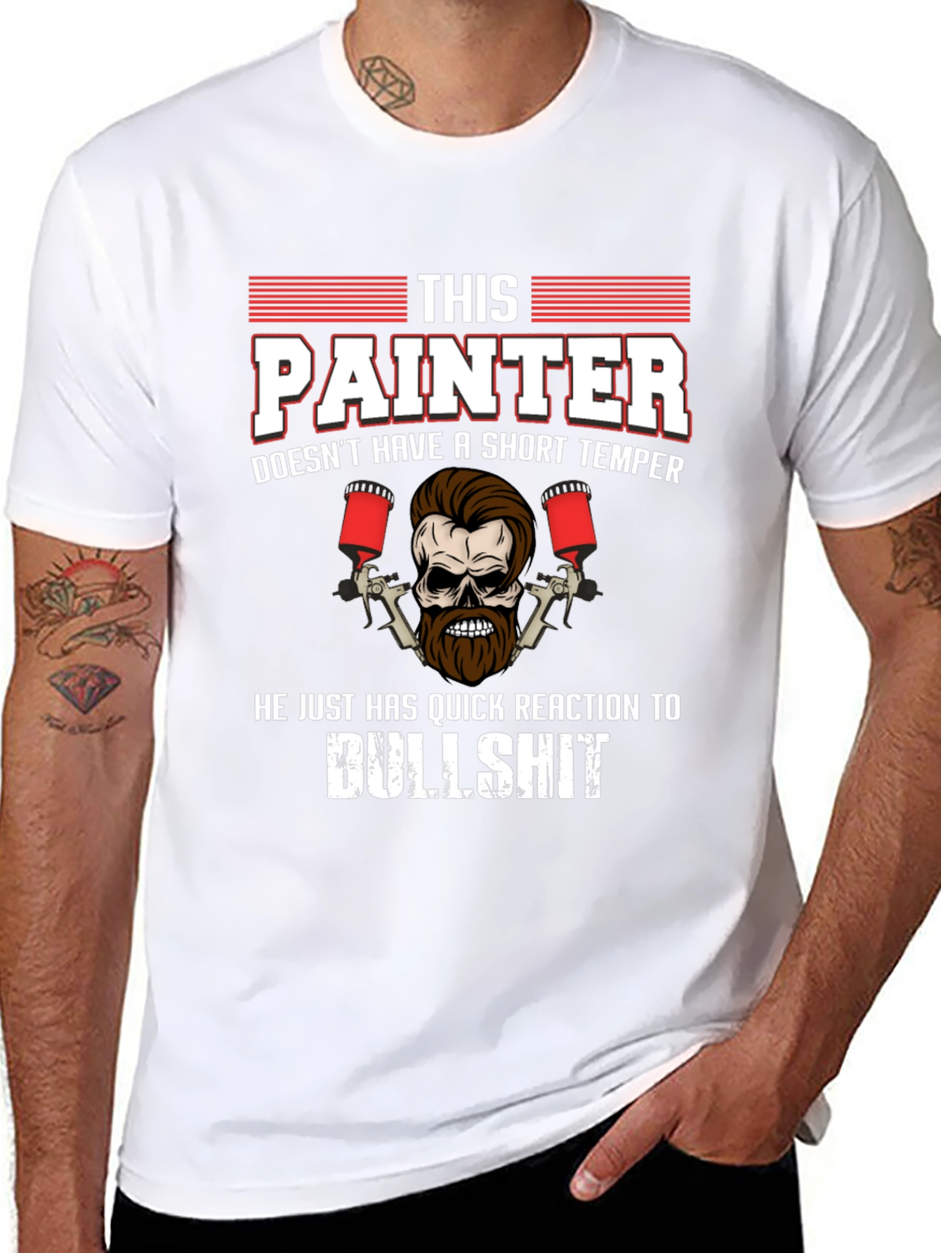 Painter Short Temper T-Shirt