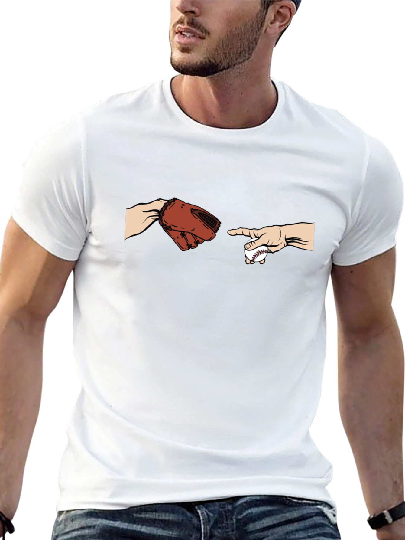 Baseball Creation Graphic T-Shirt