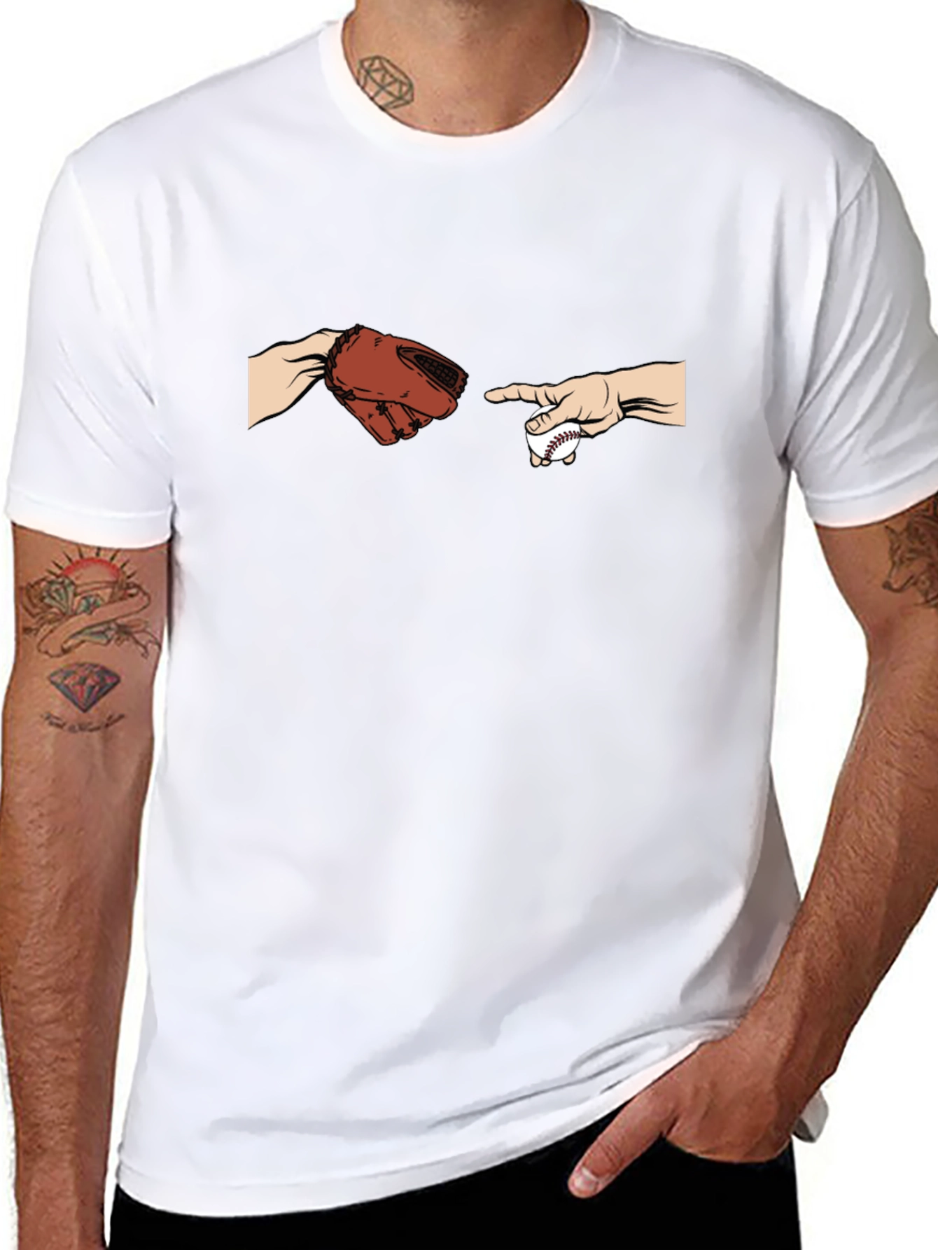 Baseball Creation Graphic T-Shirt