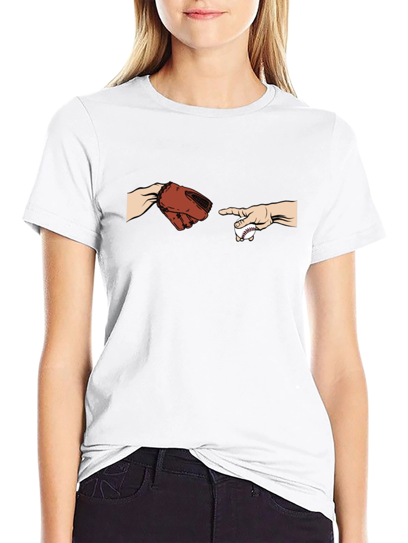 Baseball Creation Graphic T-Shirt